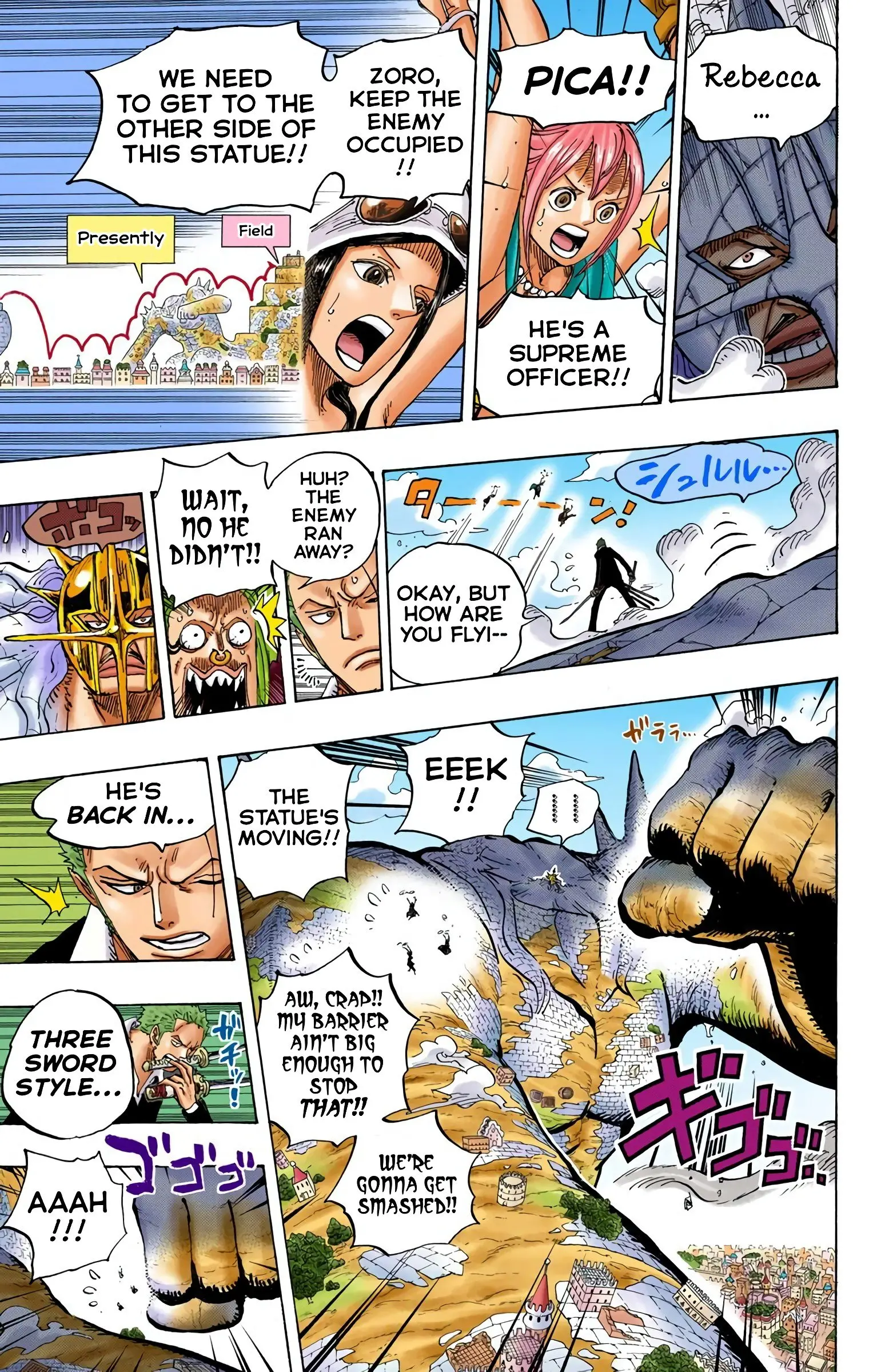 One Piece Colored, chapter 754, page 14