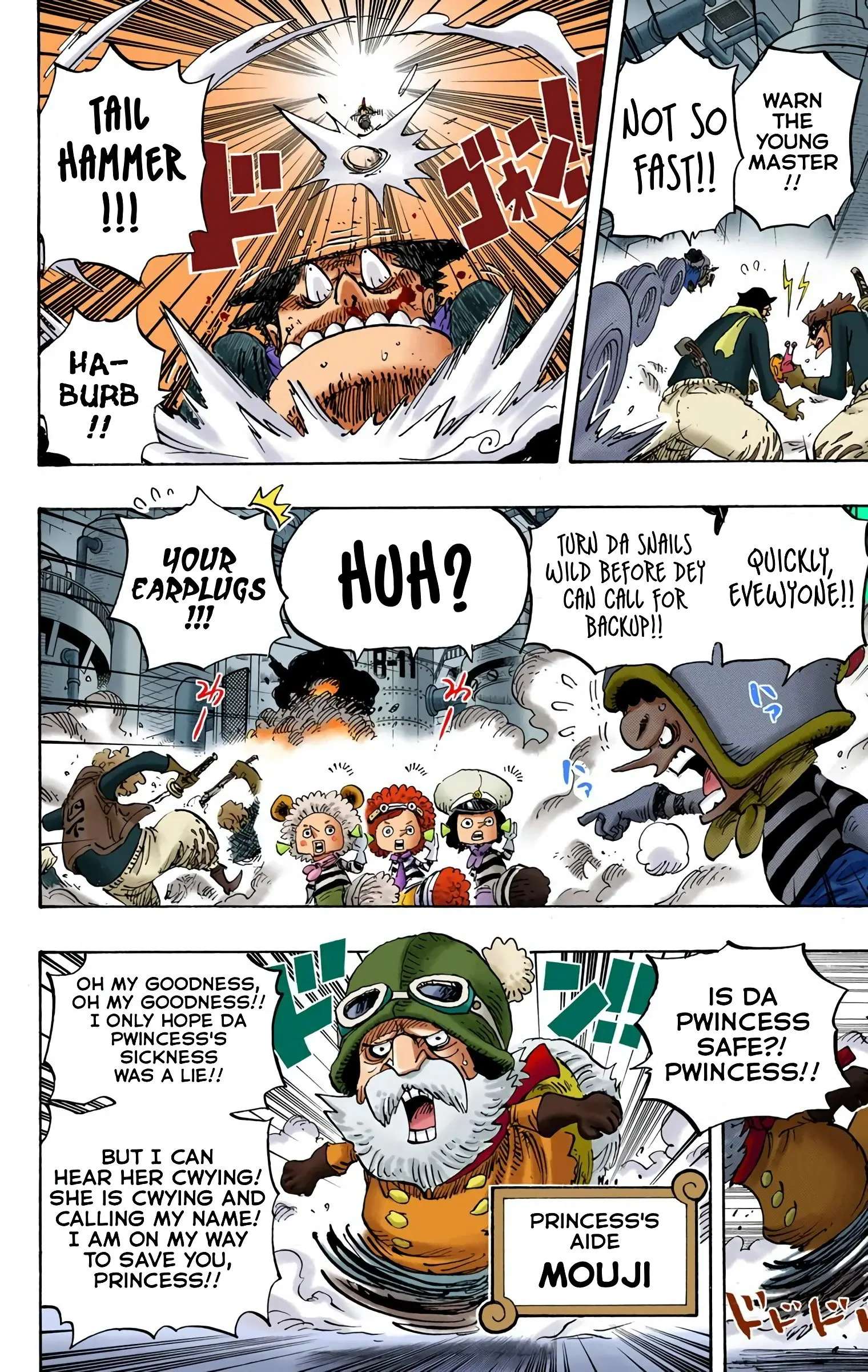 One Piece Colored, chapter 755, page 4