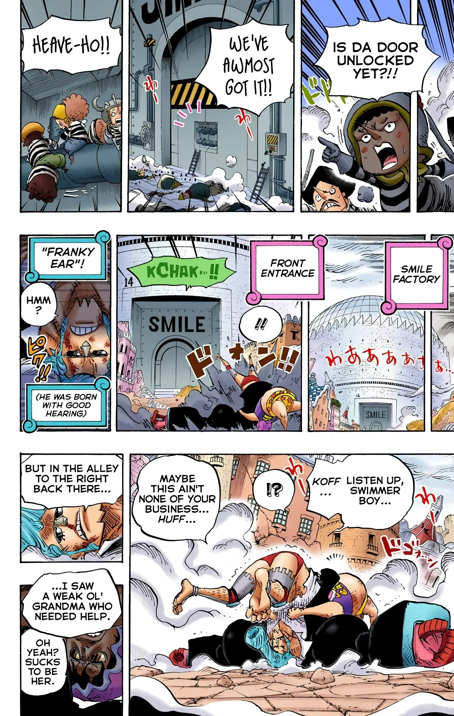 One Piece Colored, chapter 755, page 6