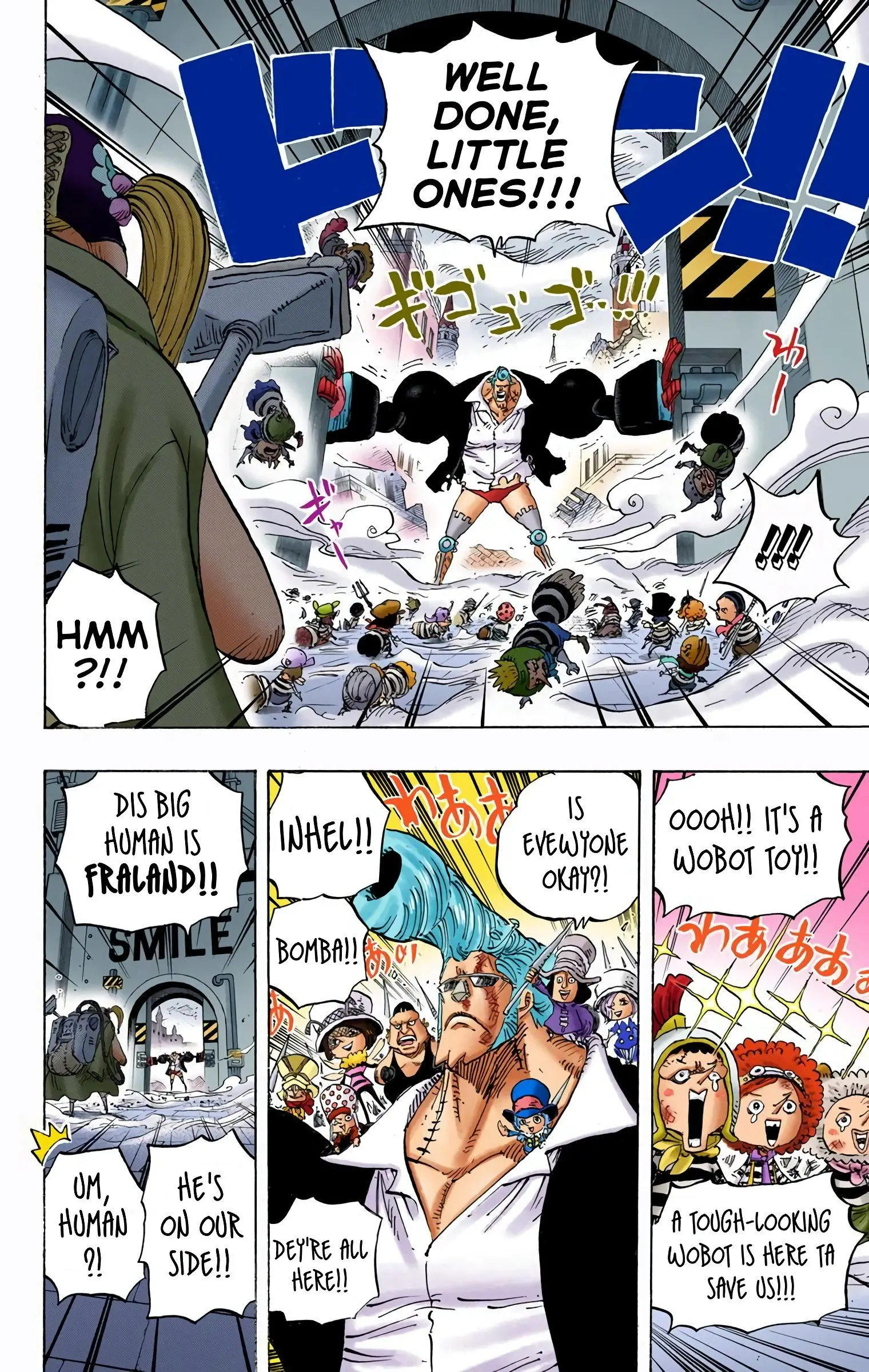 One Piece Colored, chapter 755, page 8