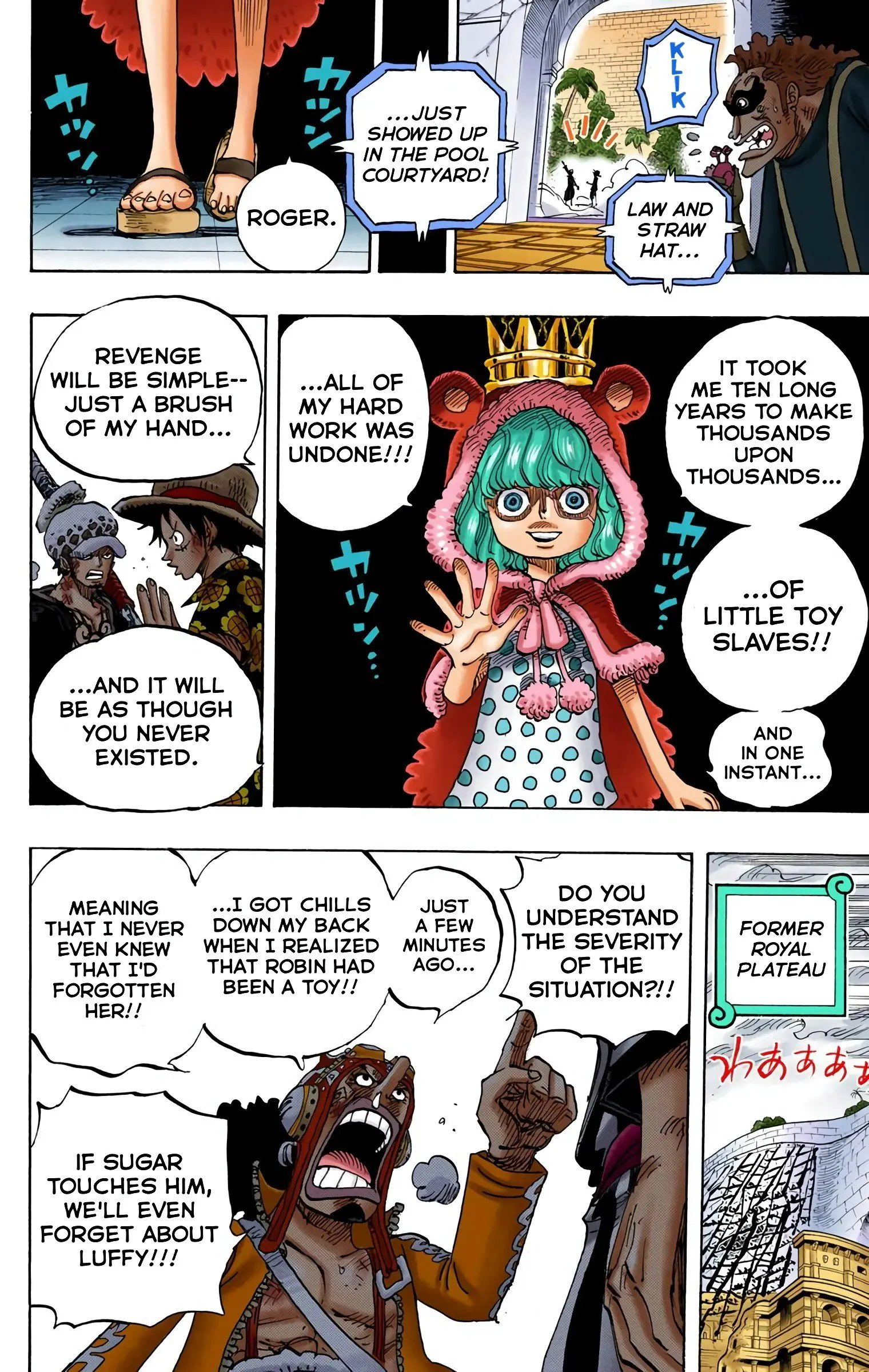 One Piece Colored, chapter 758, page 6