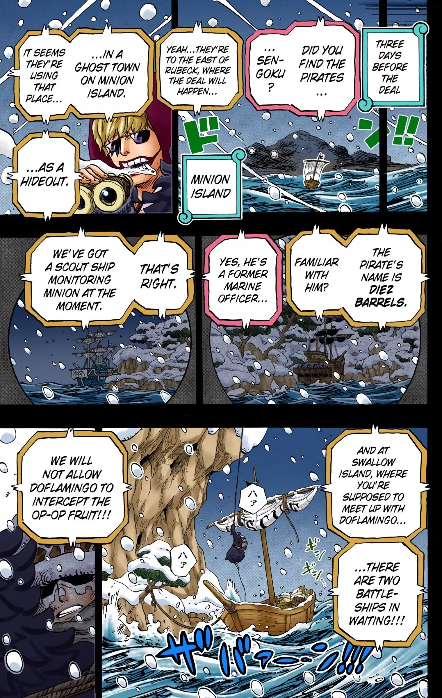 One Piece Colored, chapter 765, page 11