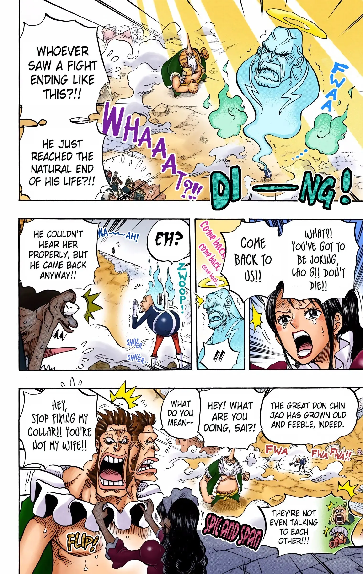 One Piece Colored, chapter 771, page 6