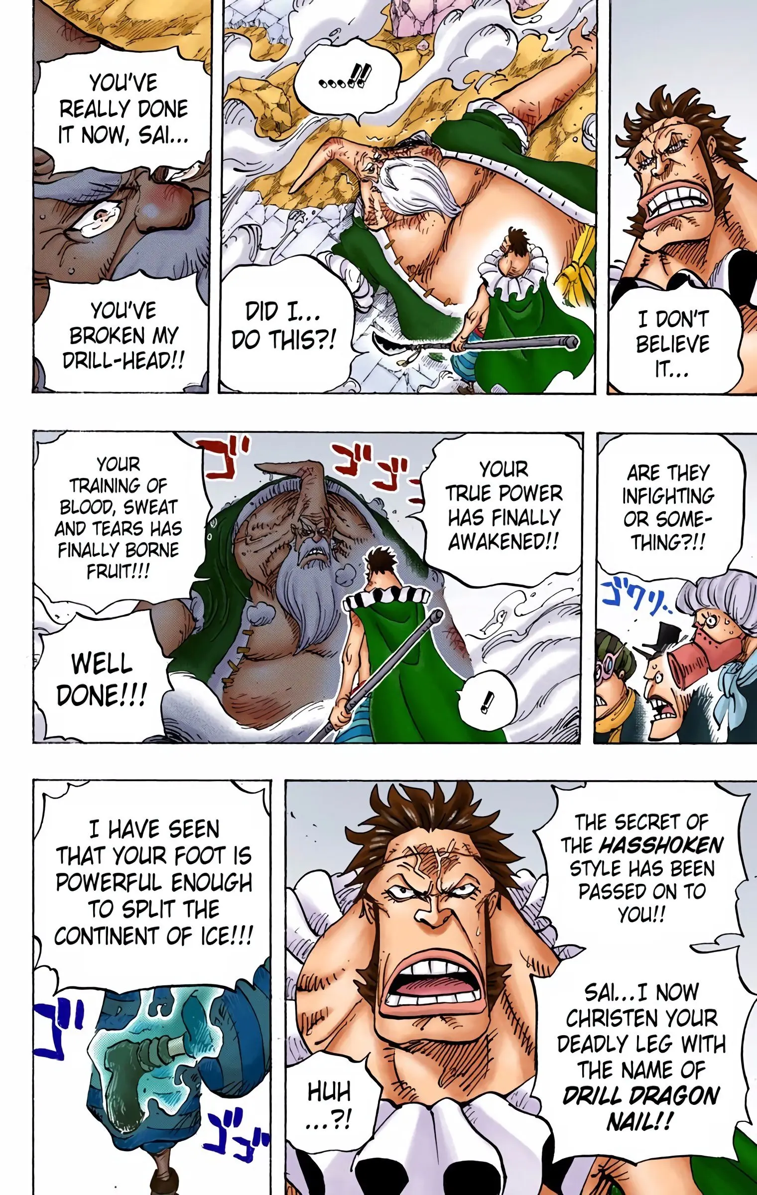 One Piece Colored, chapter 771, page 12