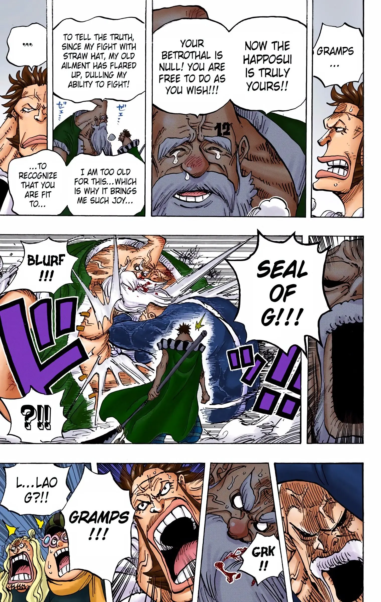 One Piece Colored, chapter 771, page 13