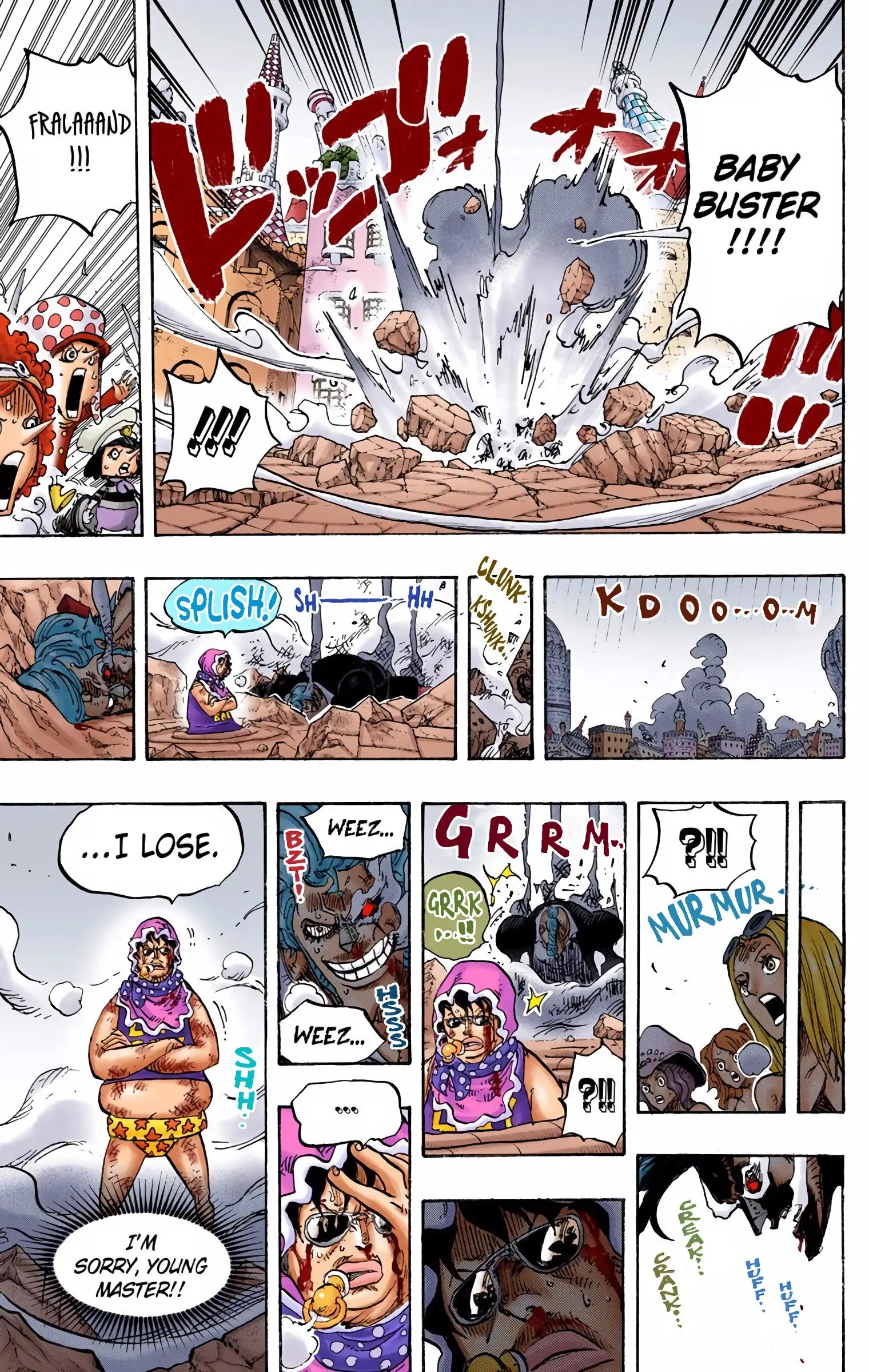 One Piece Colored, chapter 775, page 9