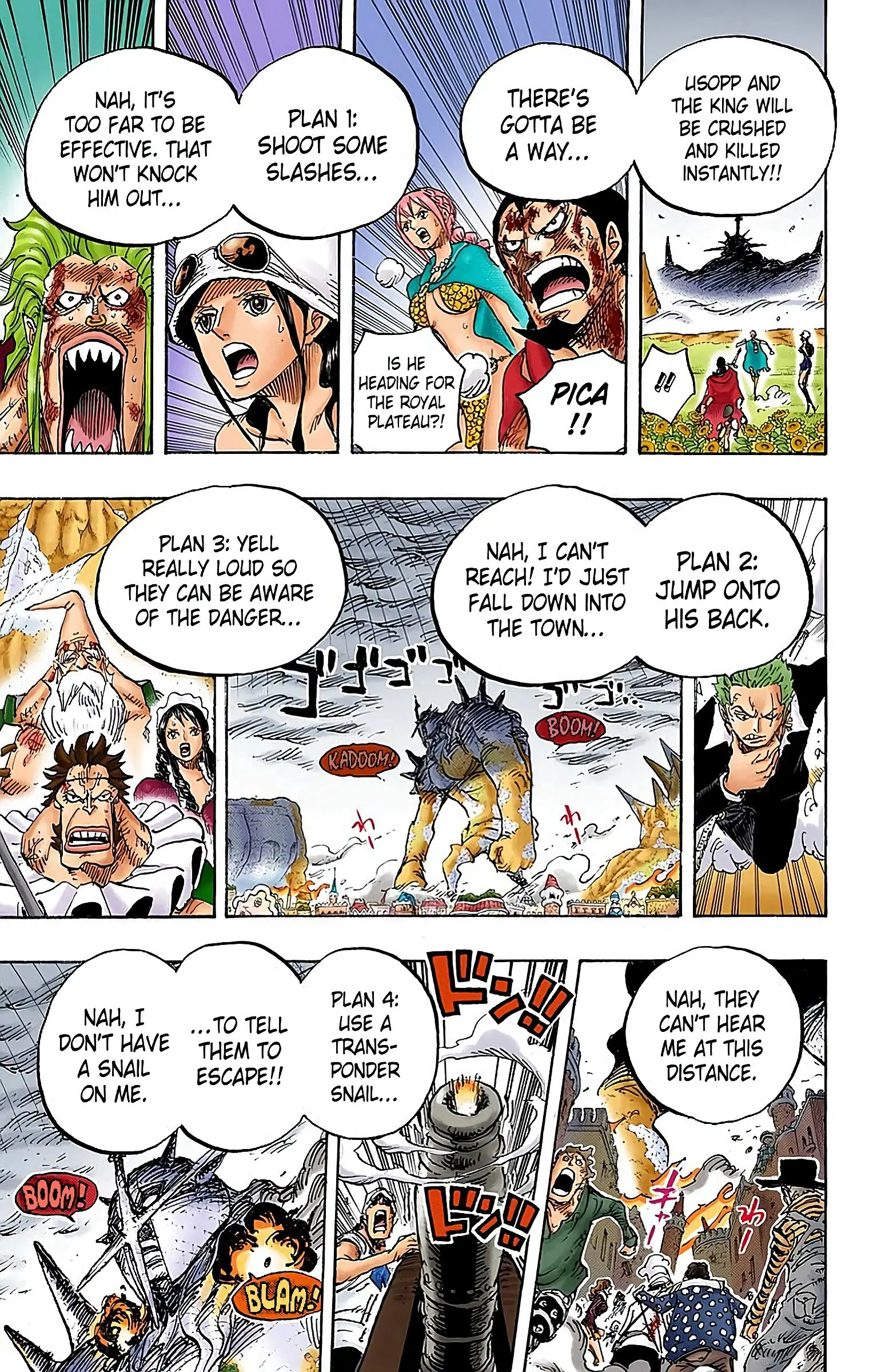 One Piece Colored, chapter 777, page 17