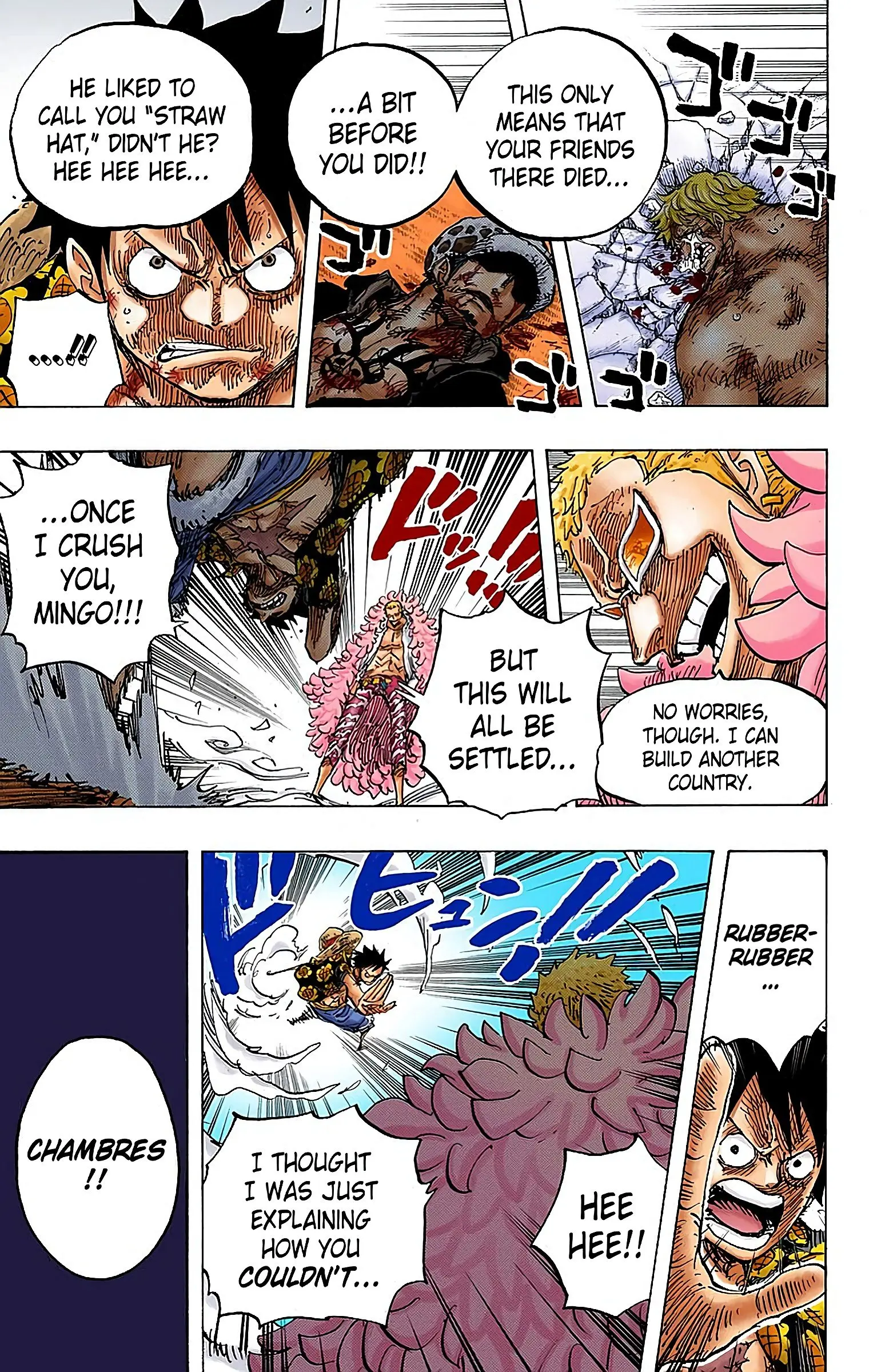 One Piece Colored, chapter 781, page 6