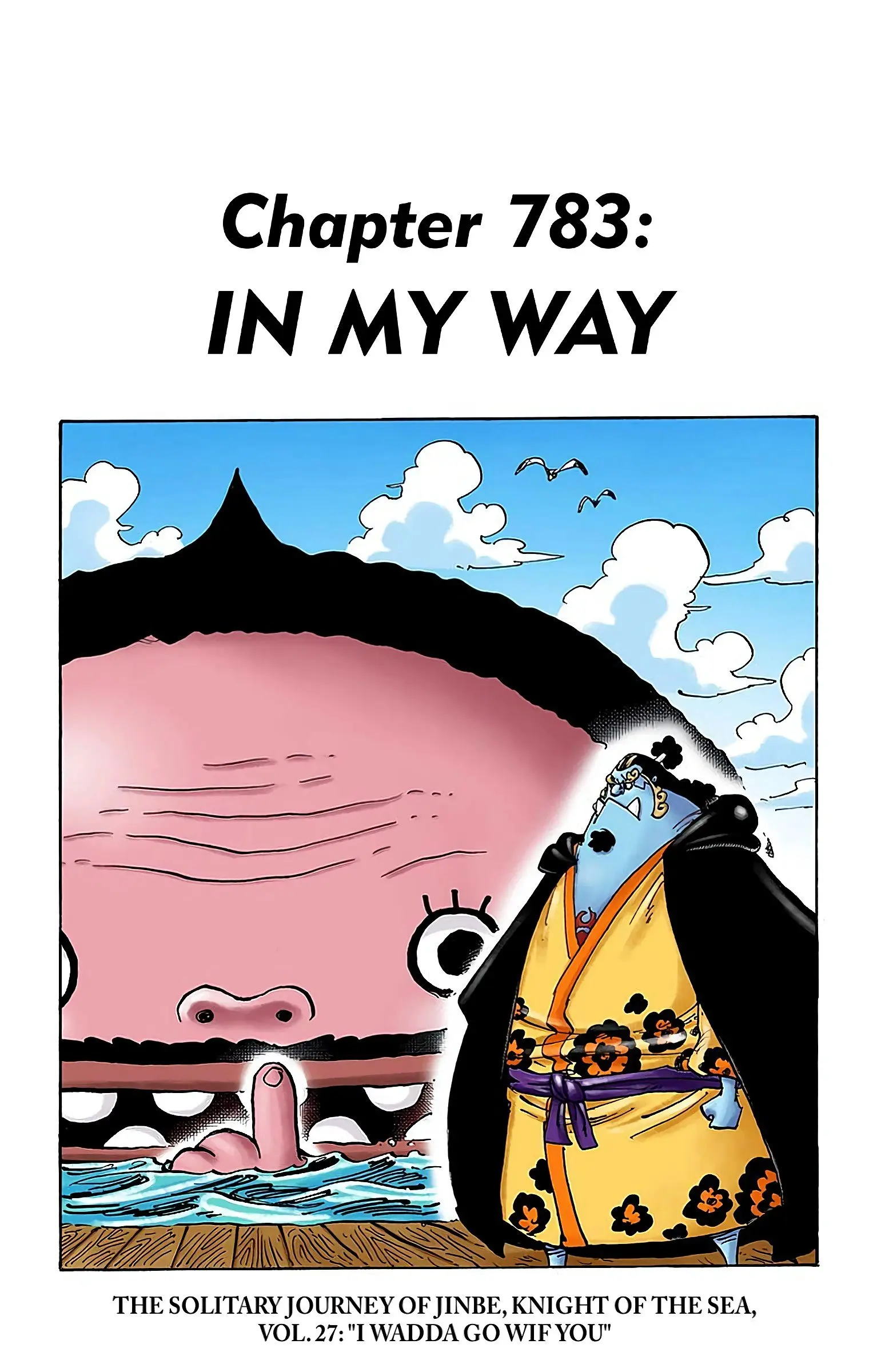 One Piece Colored, chapter 783, page 1