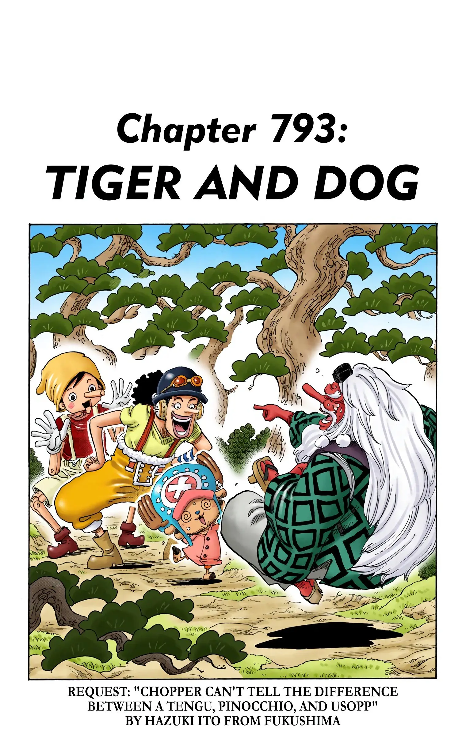 One Piece Colored, chapter 793, page 1