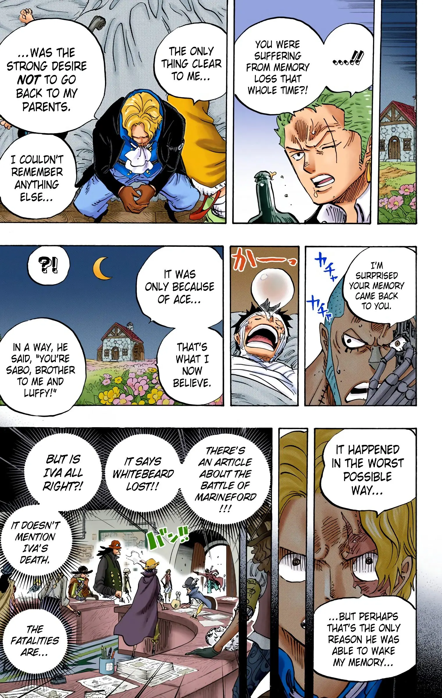 One Piece Colored, chapter 794, page 7