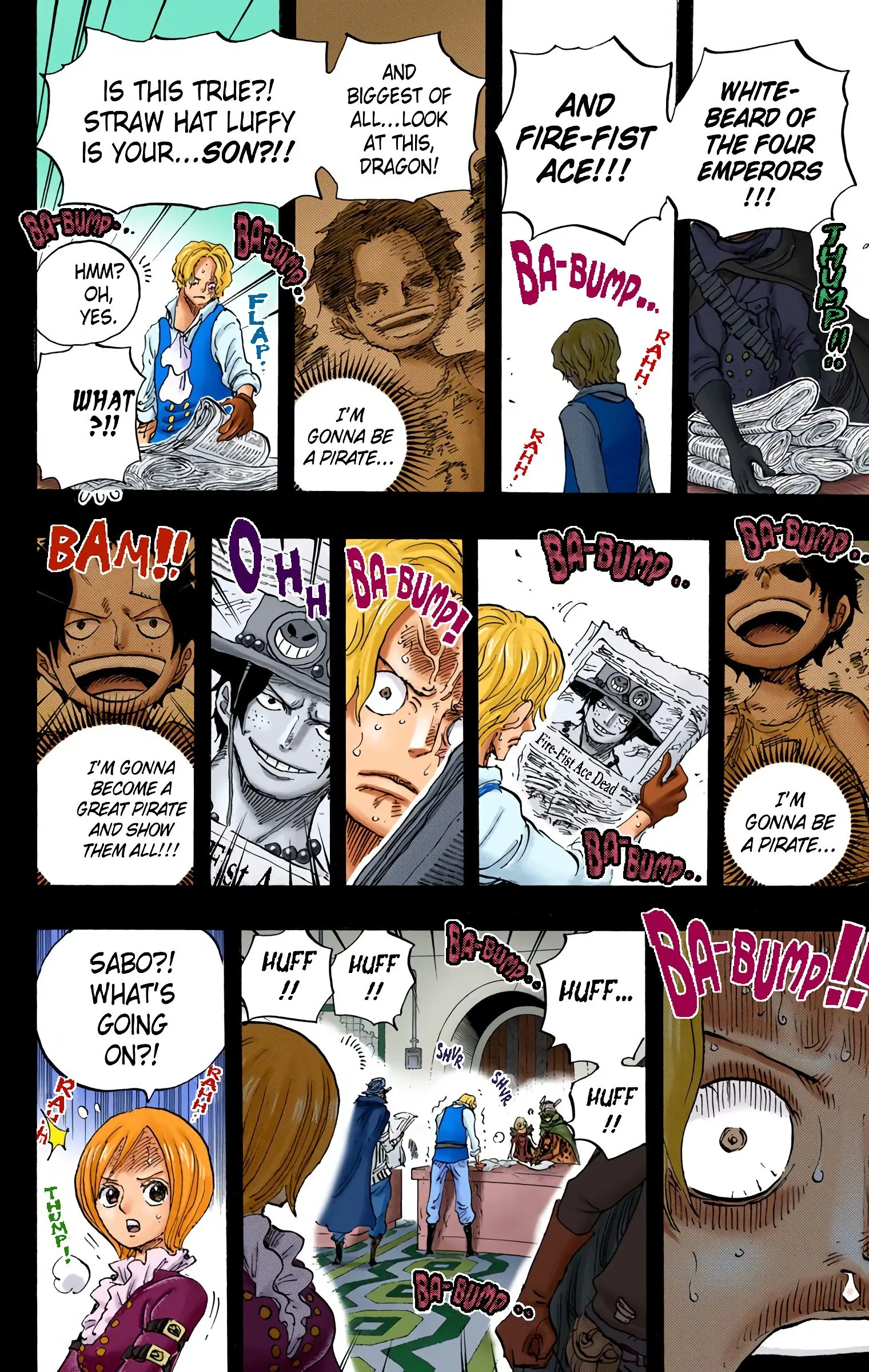 One Piece Colored, chapter 794, page 8