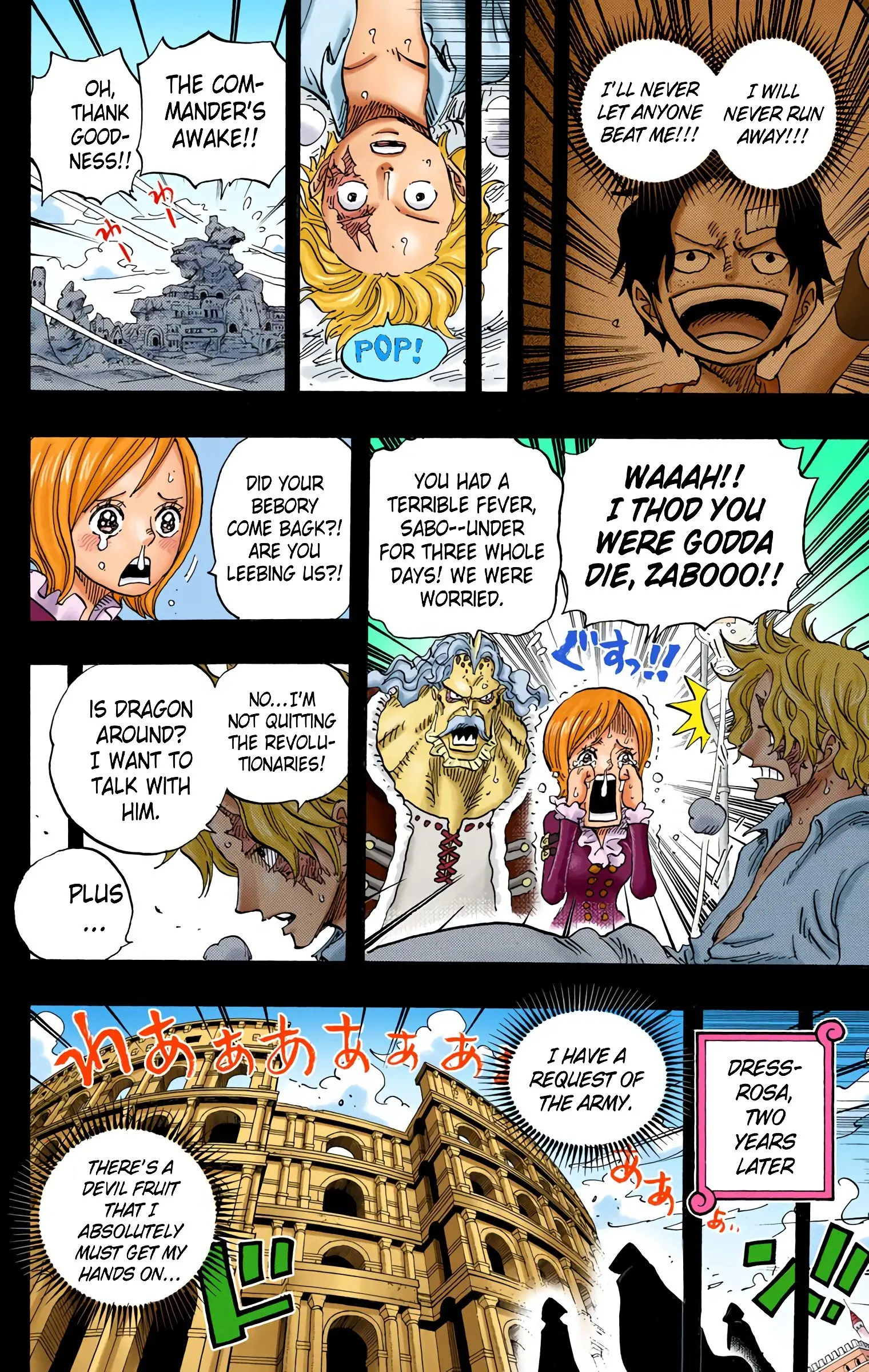 One Piece Colored, chapter 794, page 10