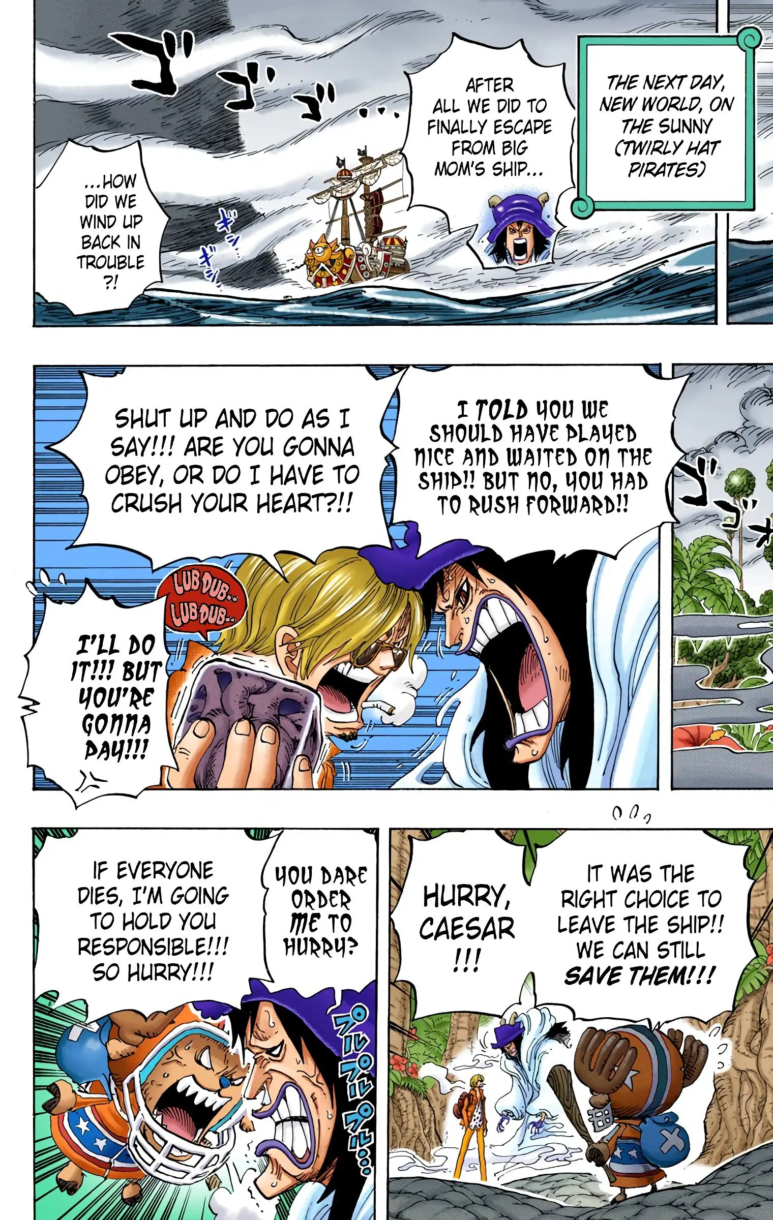 One Piece Colored, chapter 795, page 4