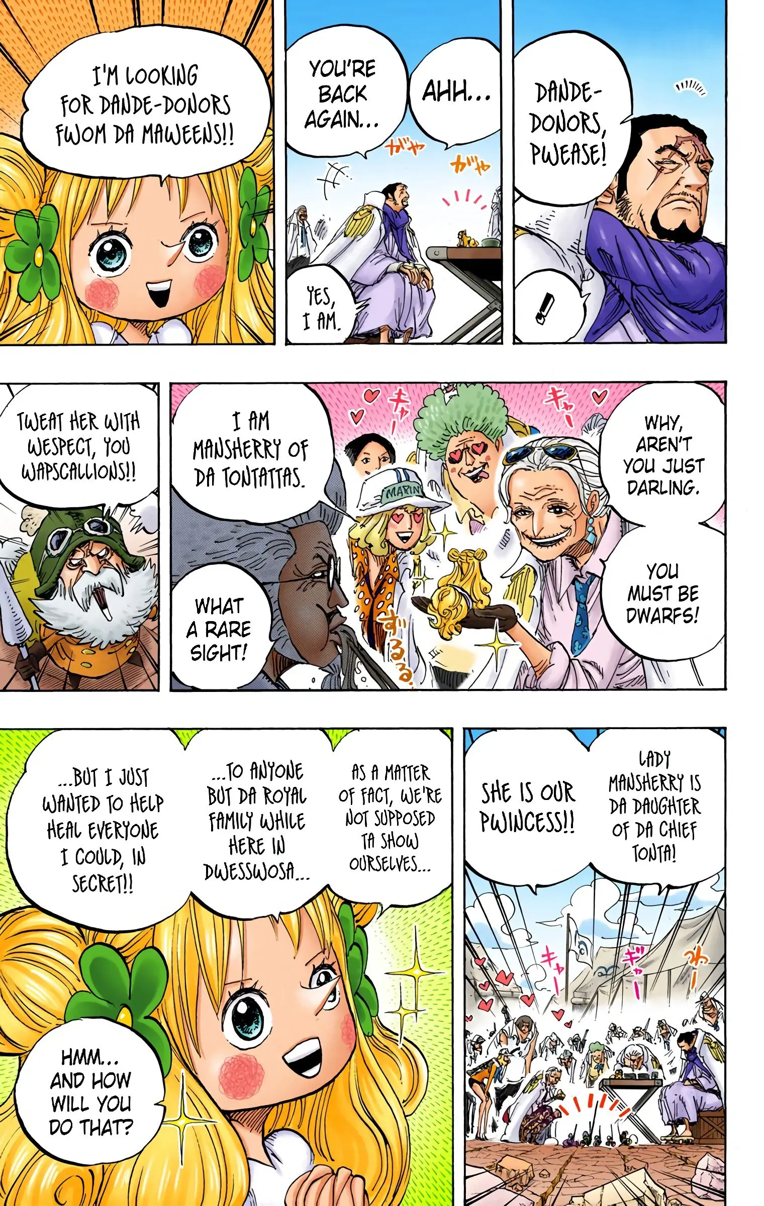 One Piece Colored, chapter 796, page 12
