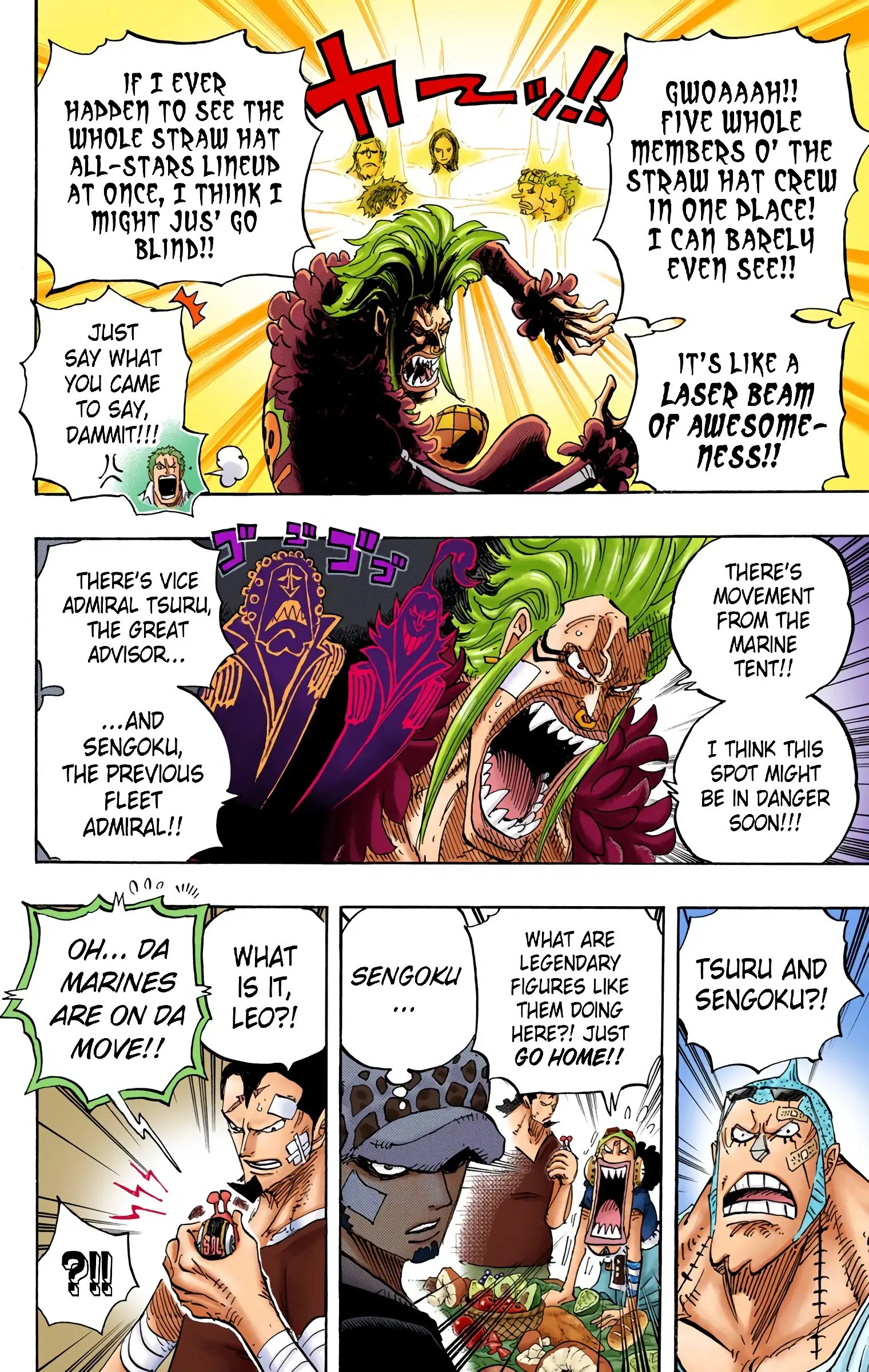 One Piece Colored, chapter 796, page 21