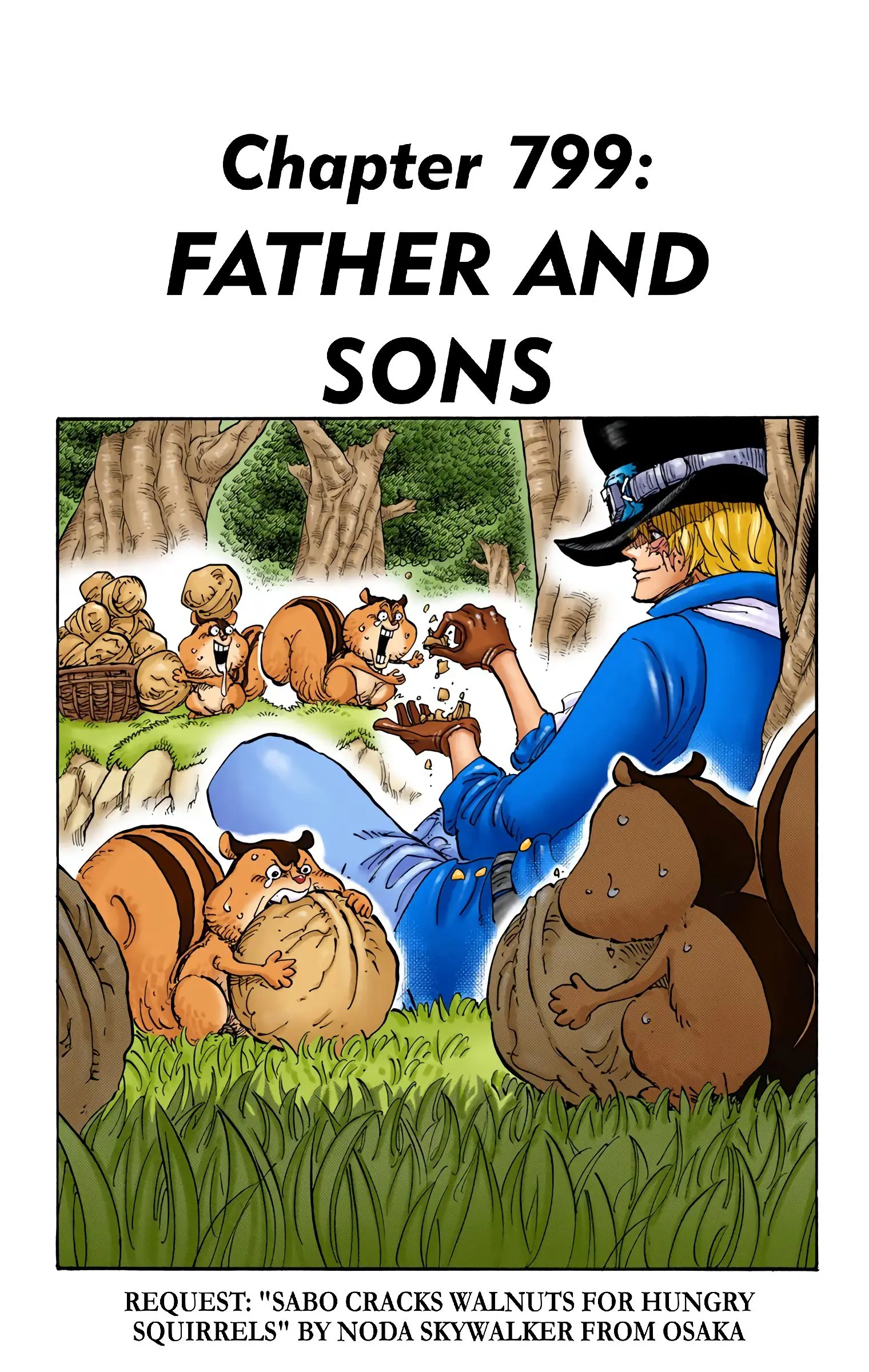 One Piece Colored, chapter 799, page 1
