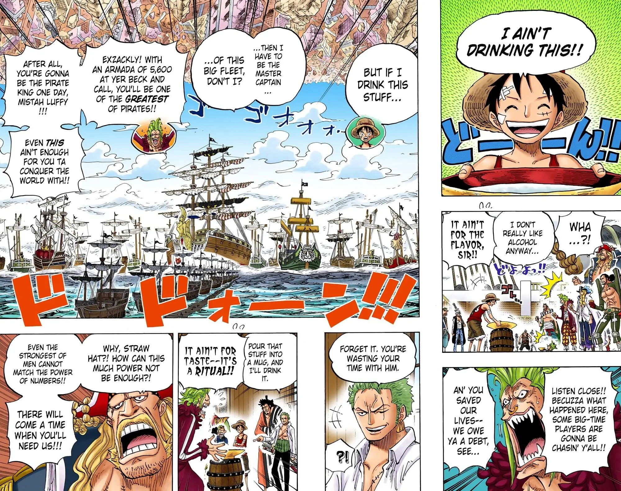 One Piece Colored, chapter 800, page 2