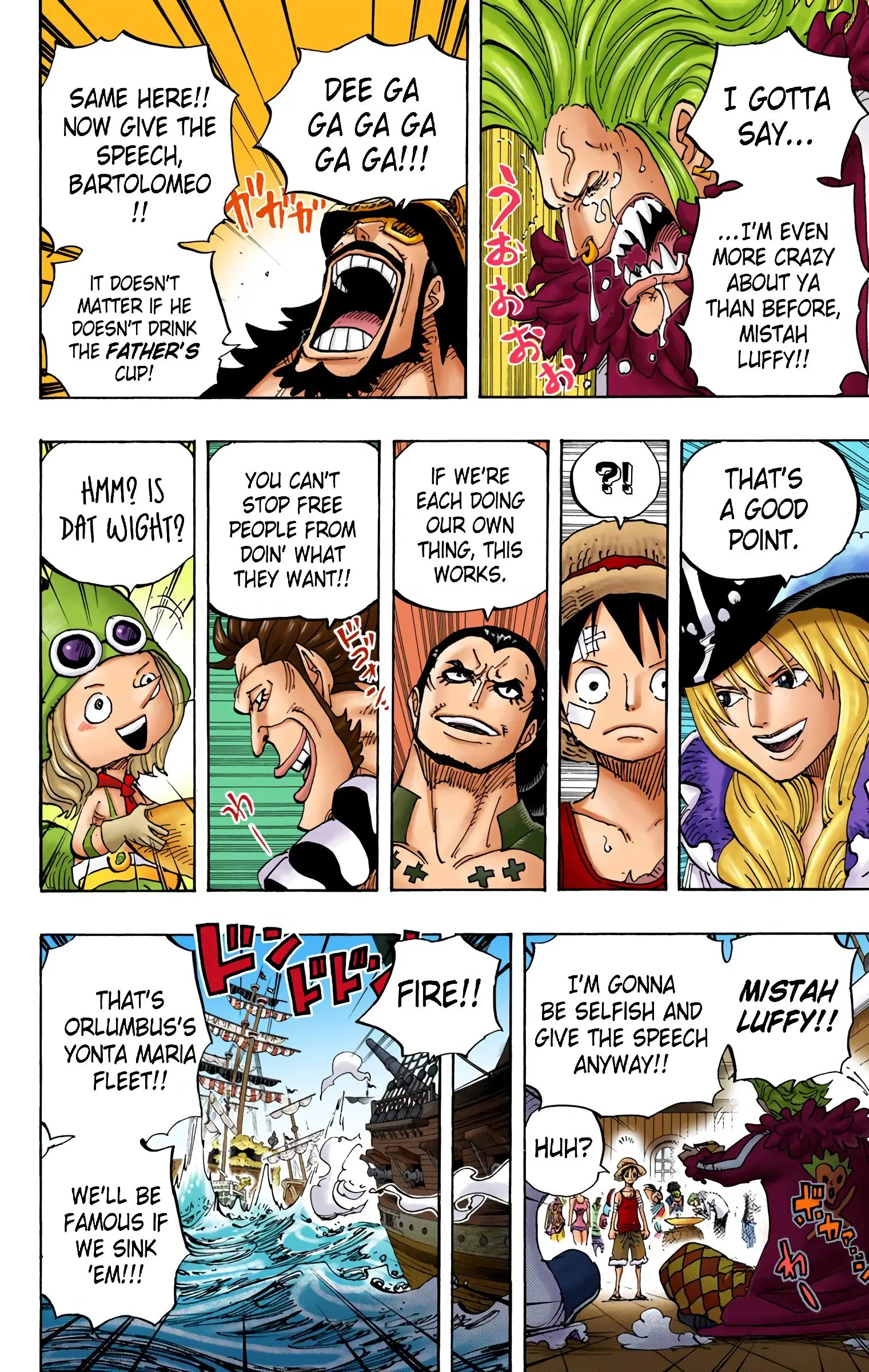 One Piece Colored, chapter 800, page 7