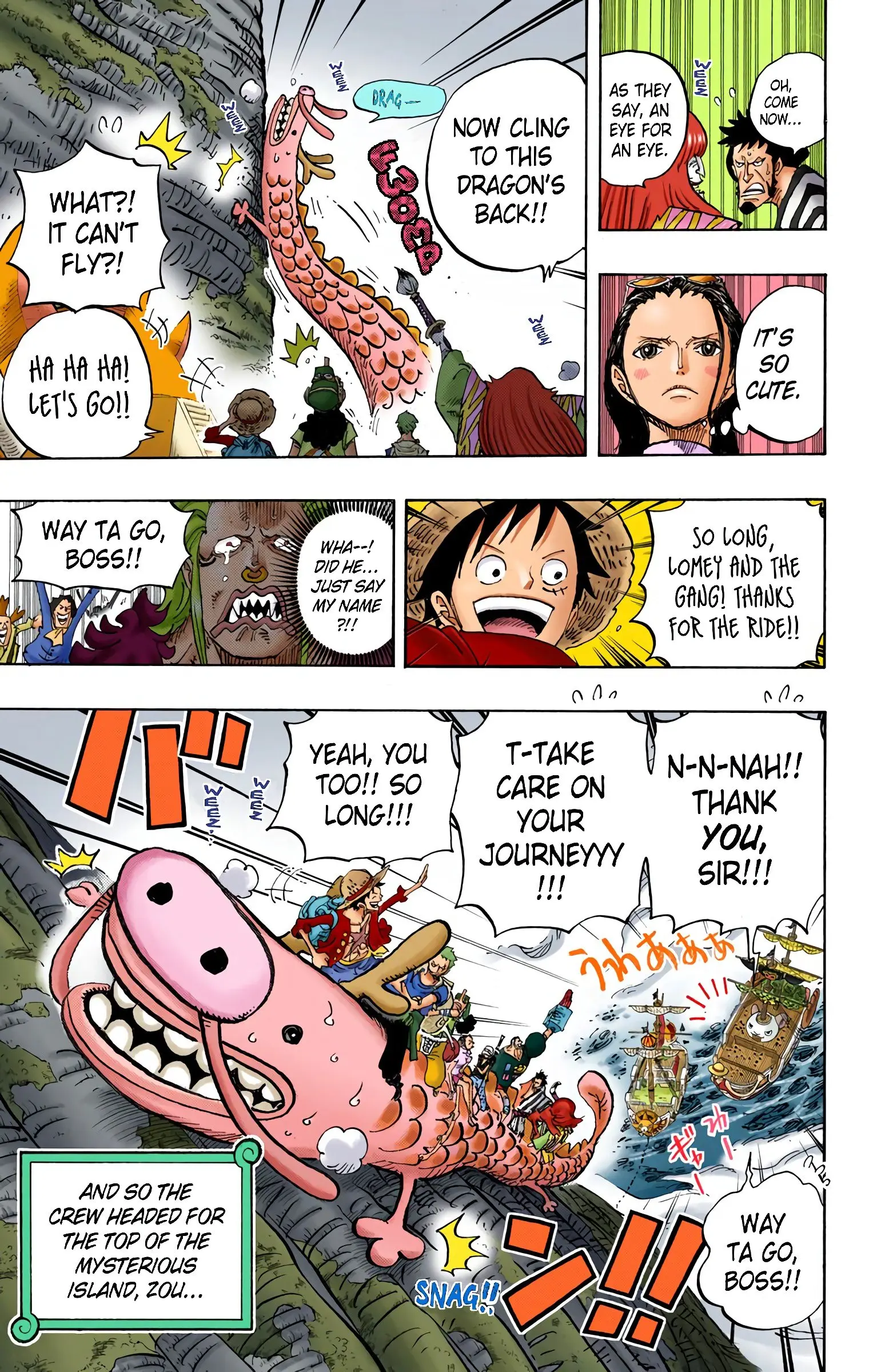 One Piece Colored, chapter 803, page 5