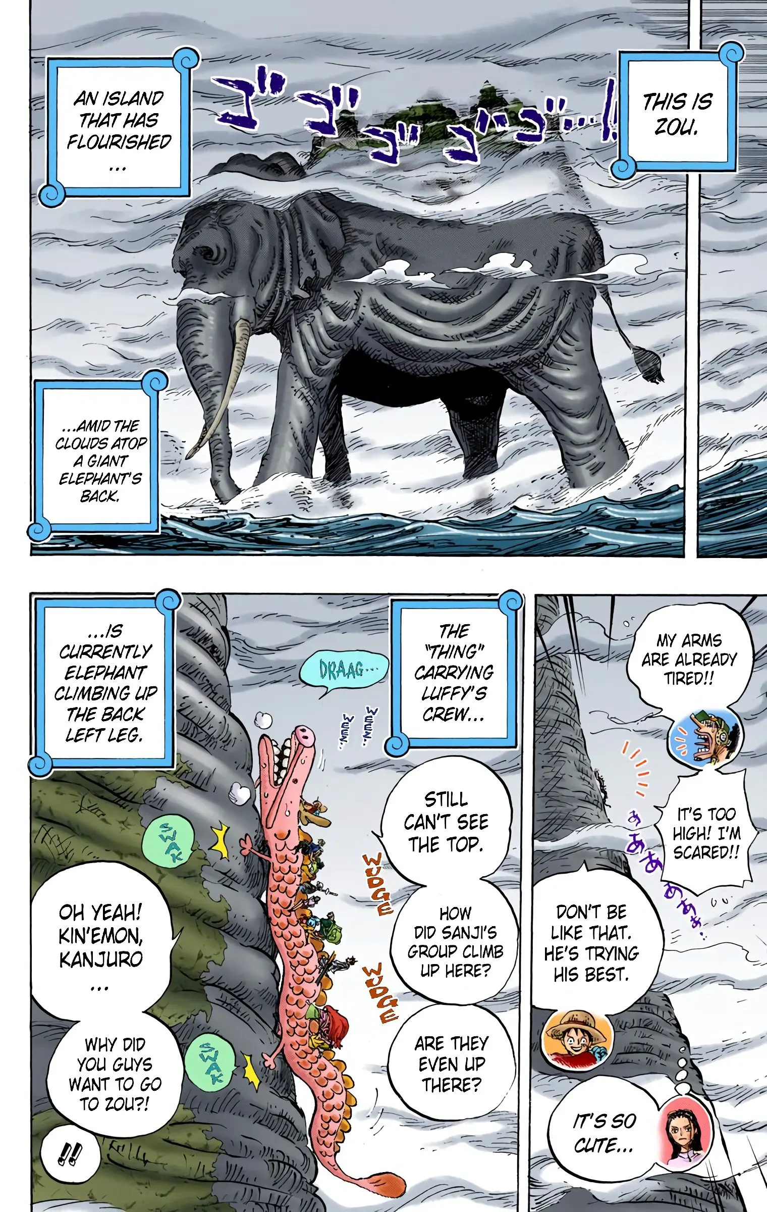 One Piece Colored, chapter 803, page 12
