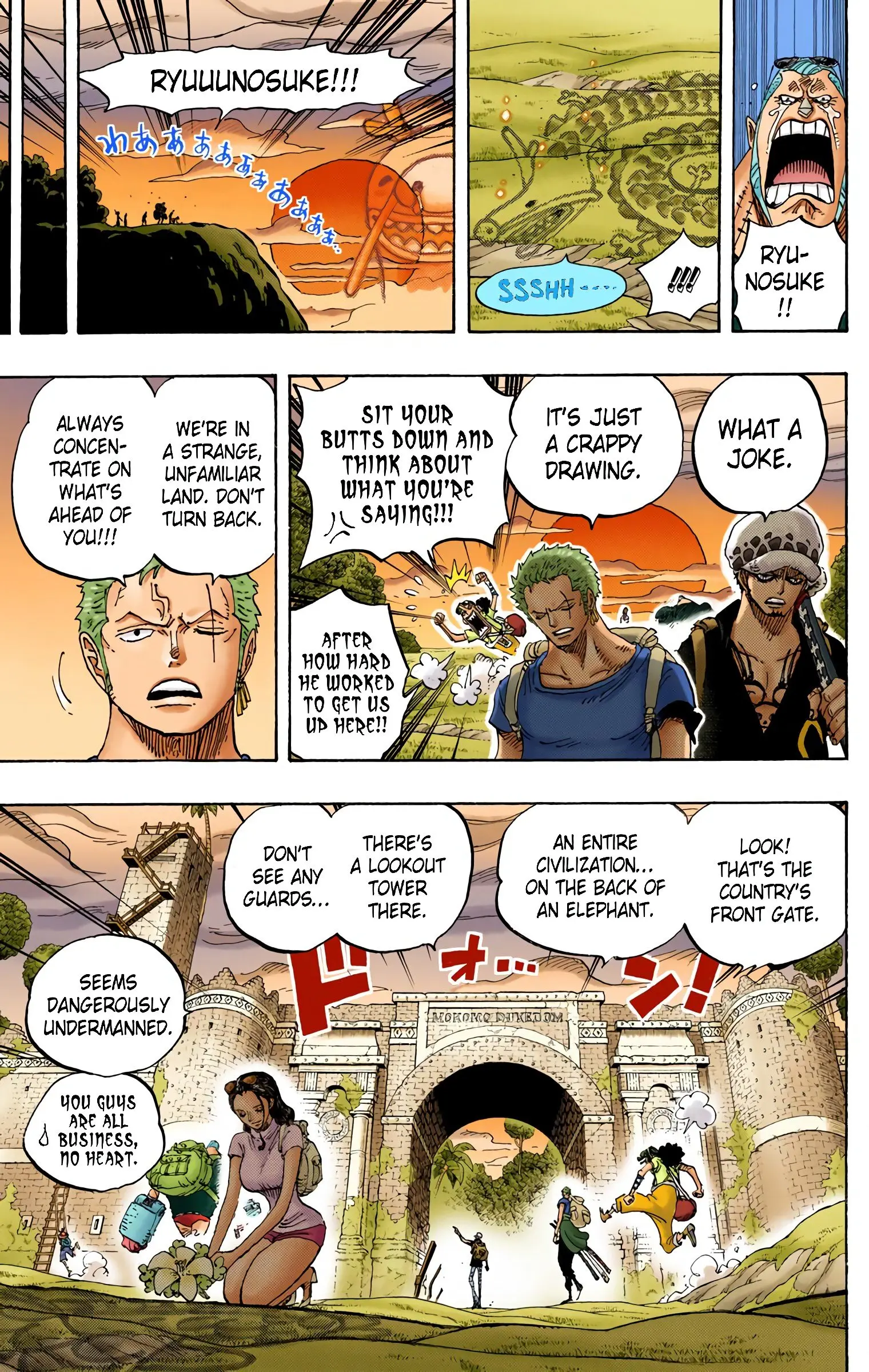 One Piece Colored, chapter 804, page 9