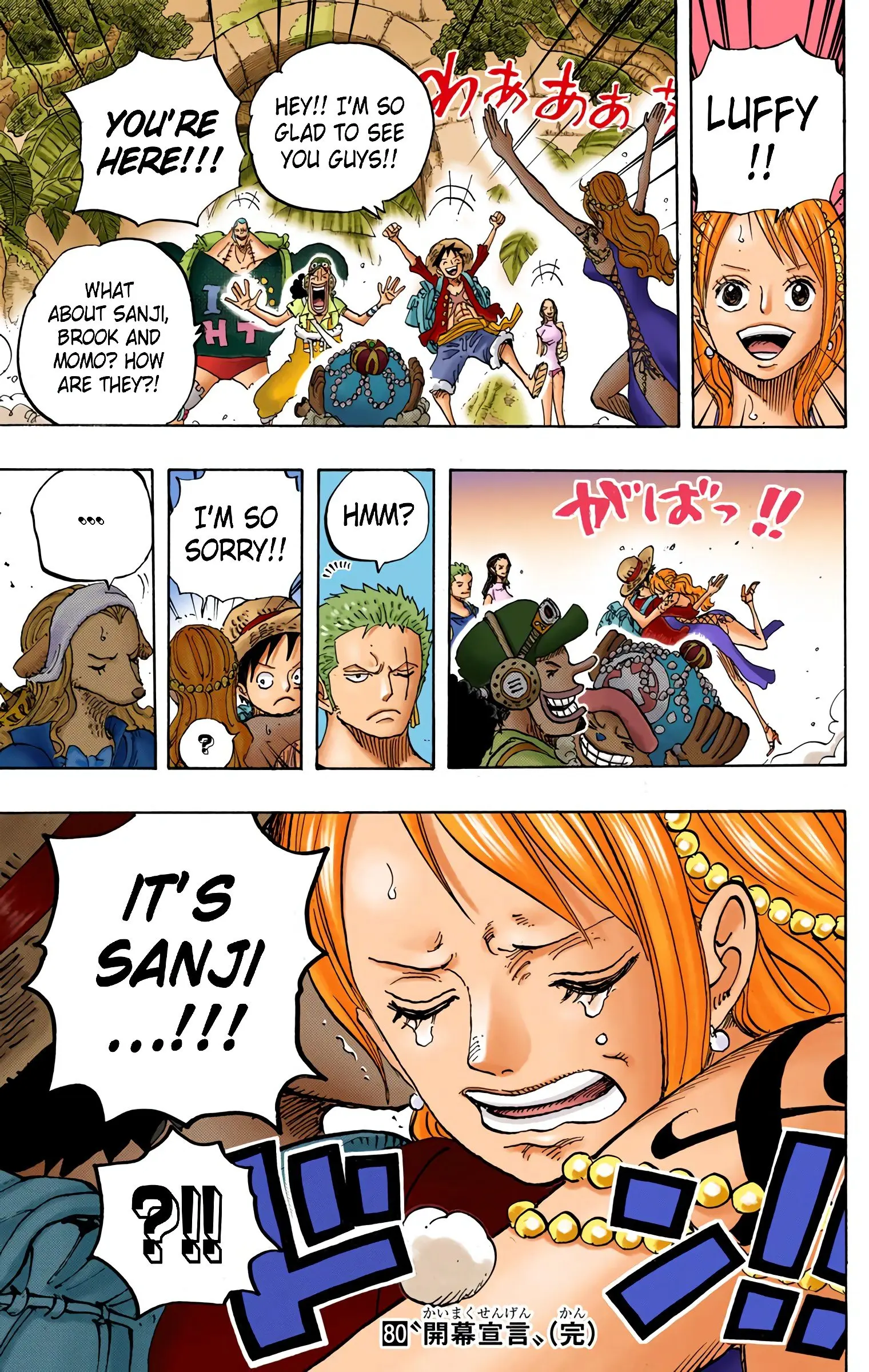 One Piece Colored, chapter 806, page 16