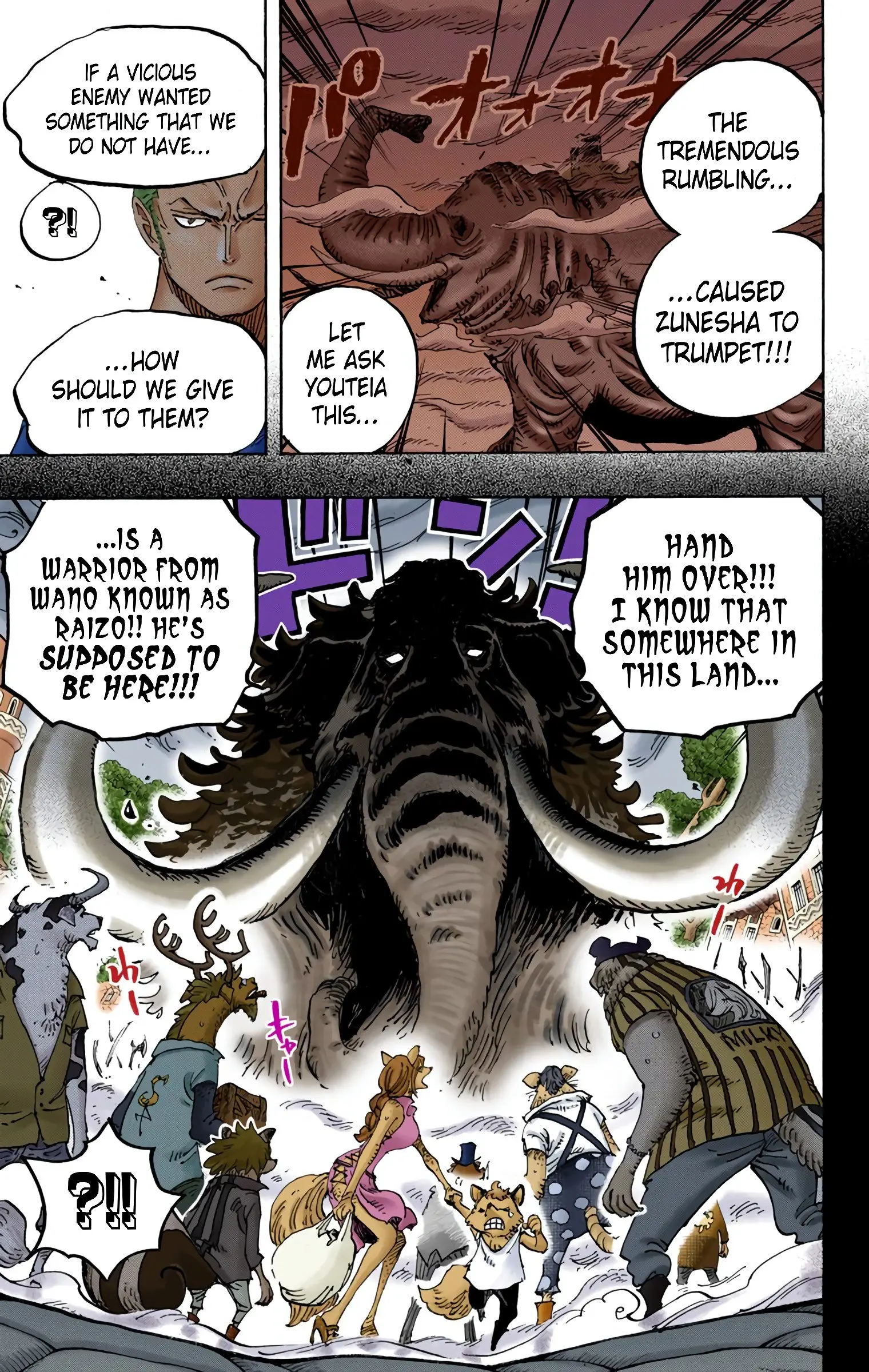 One Piece Colored, chapter 807, page 22