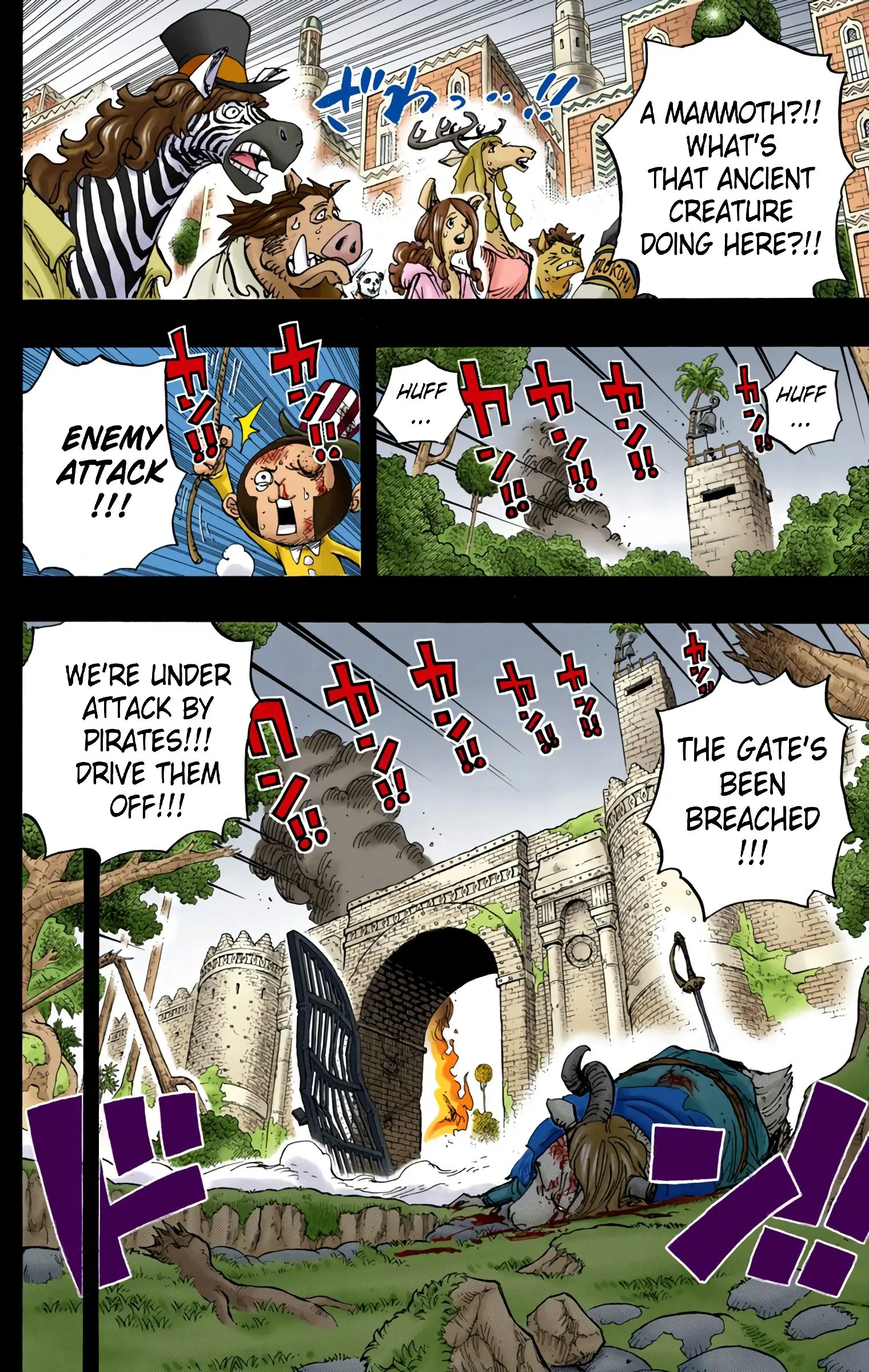One Piece Colored, chapter 808, page 2