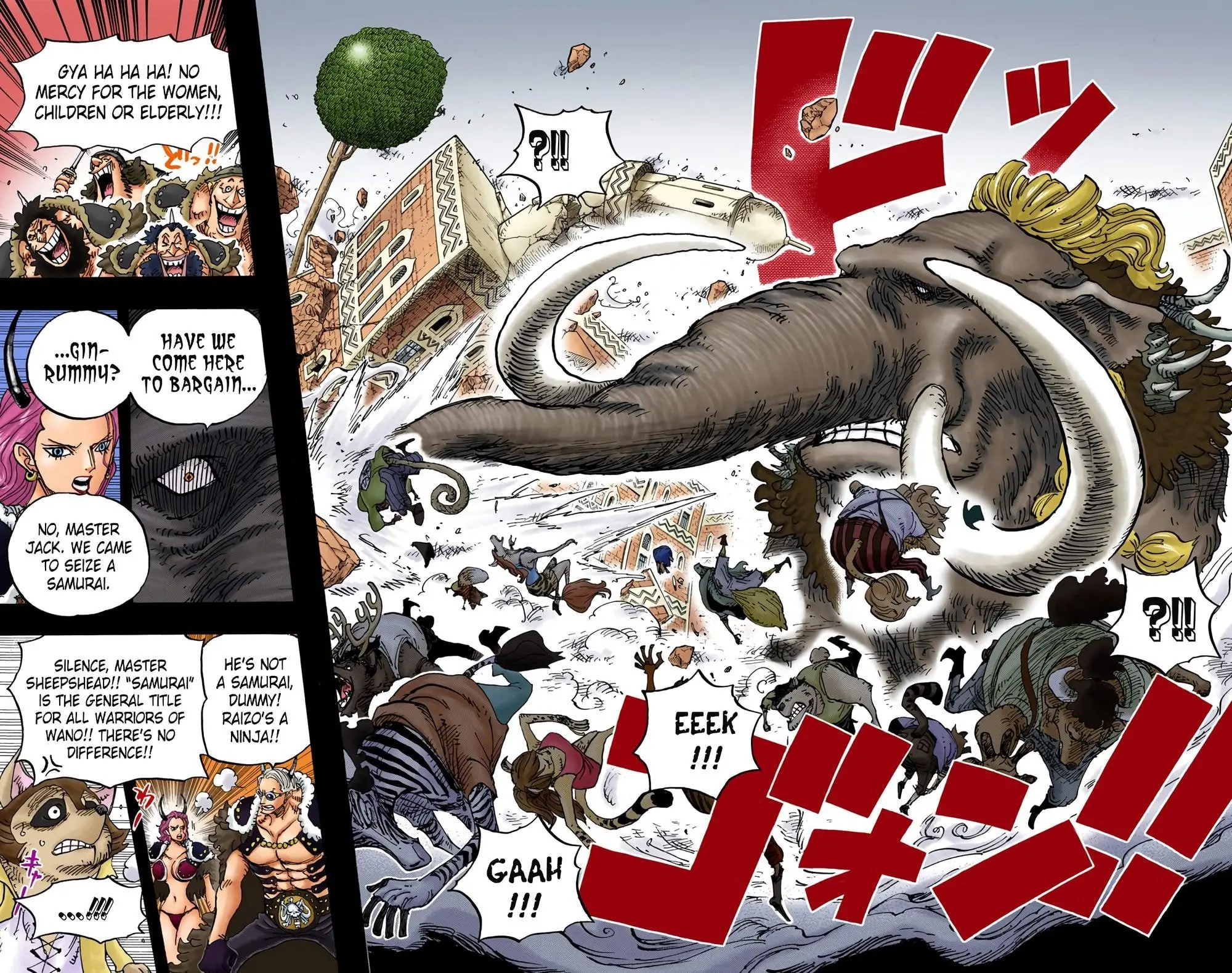 One Piece Colored, chapter 808, page 6