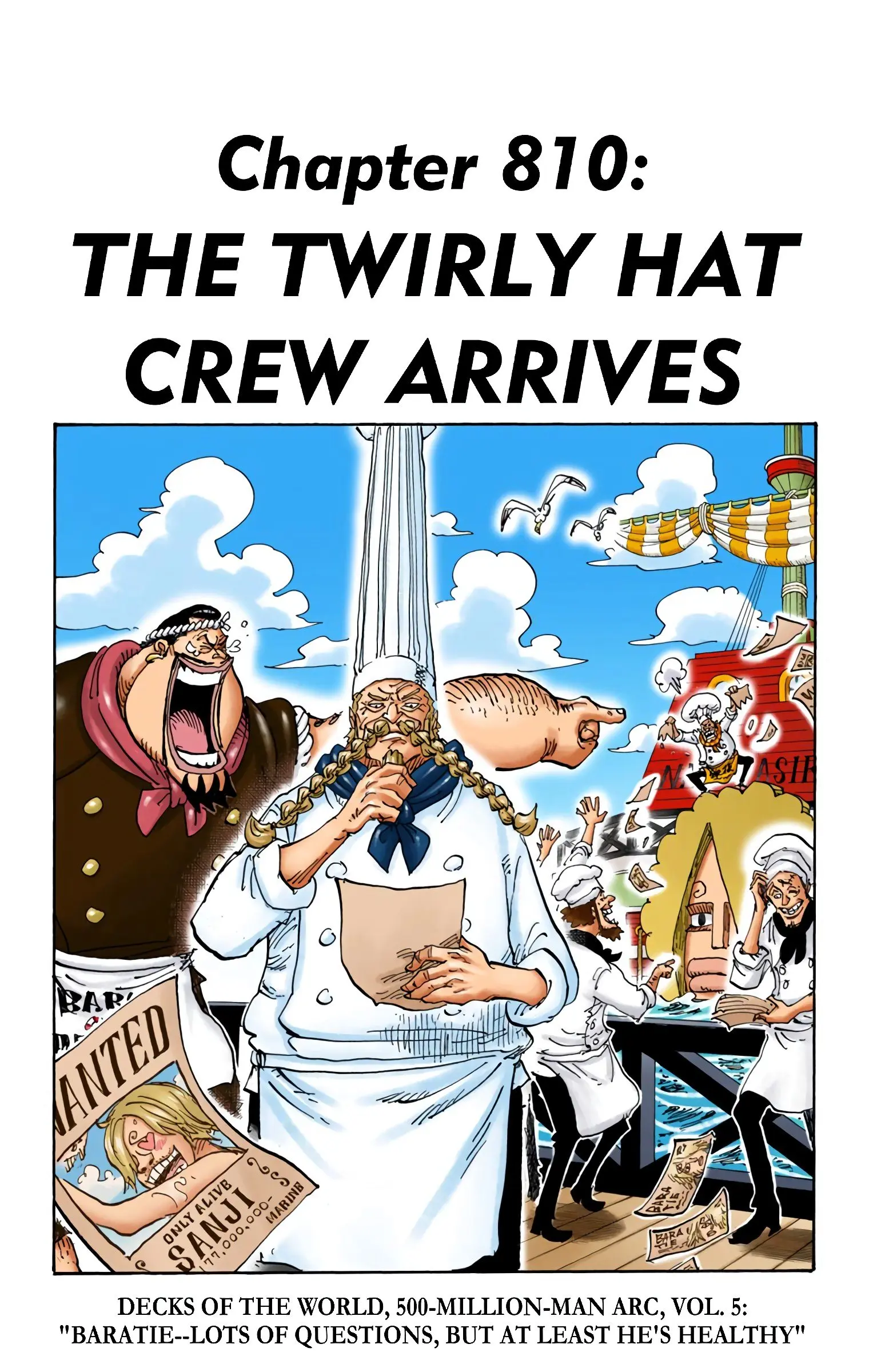 One Piece Colored, chapter 810, page 1