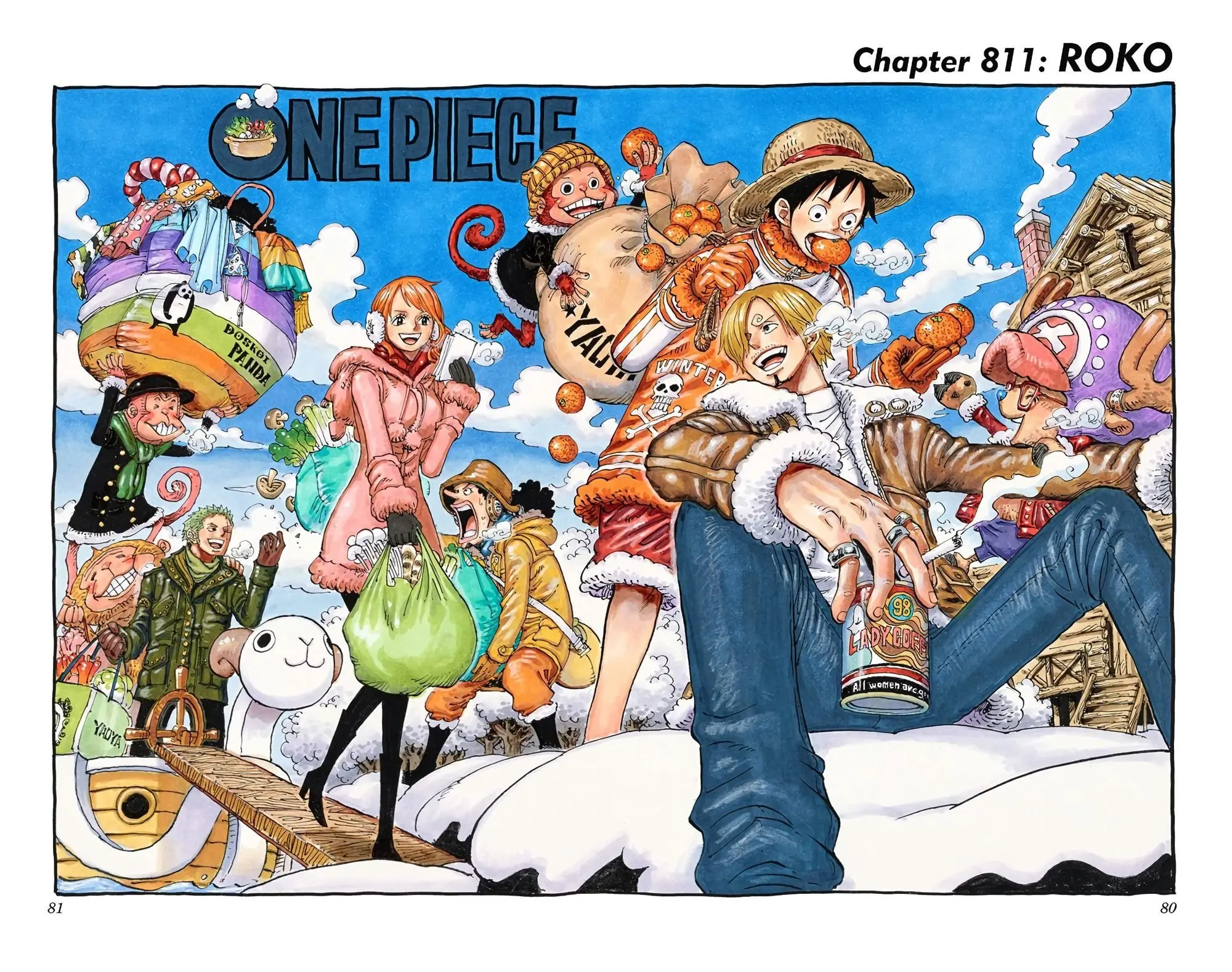 One Piece Colored, chapter 810, page 17
