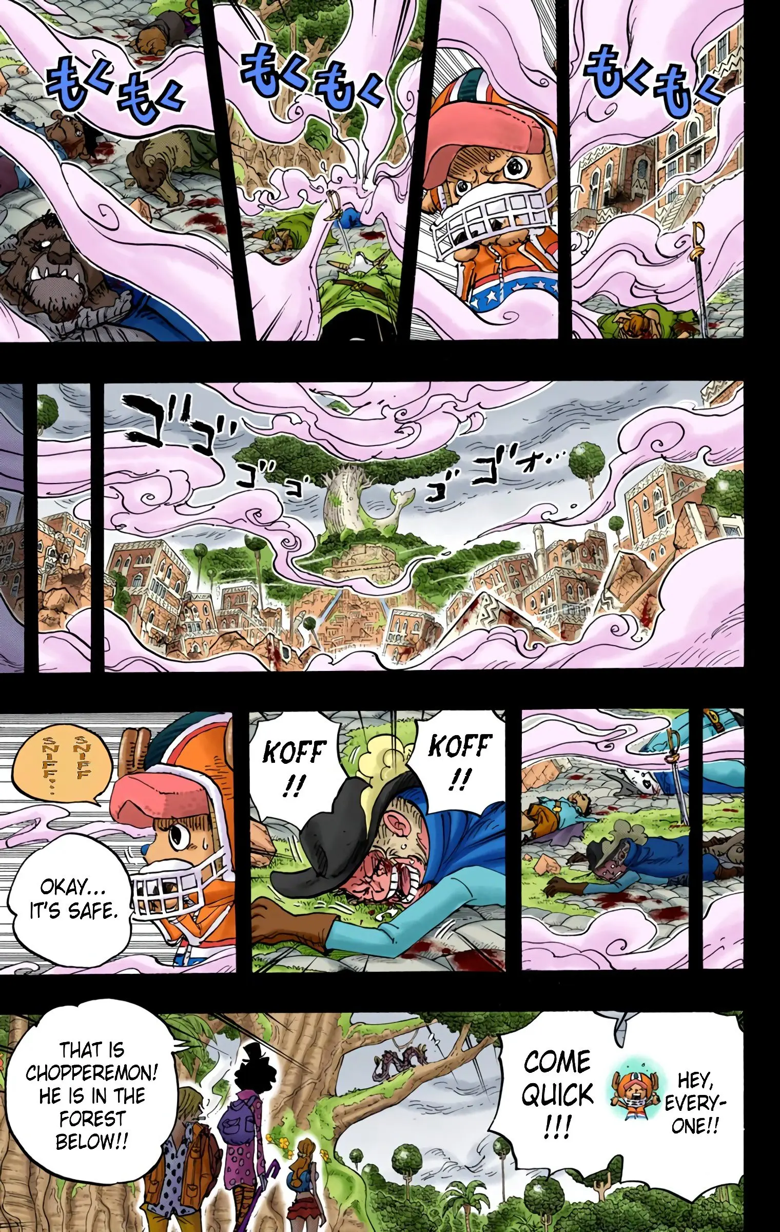 One Piece Colored, chapter 811, page 5
