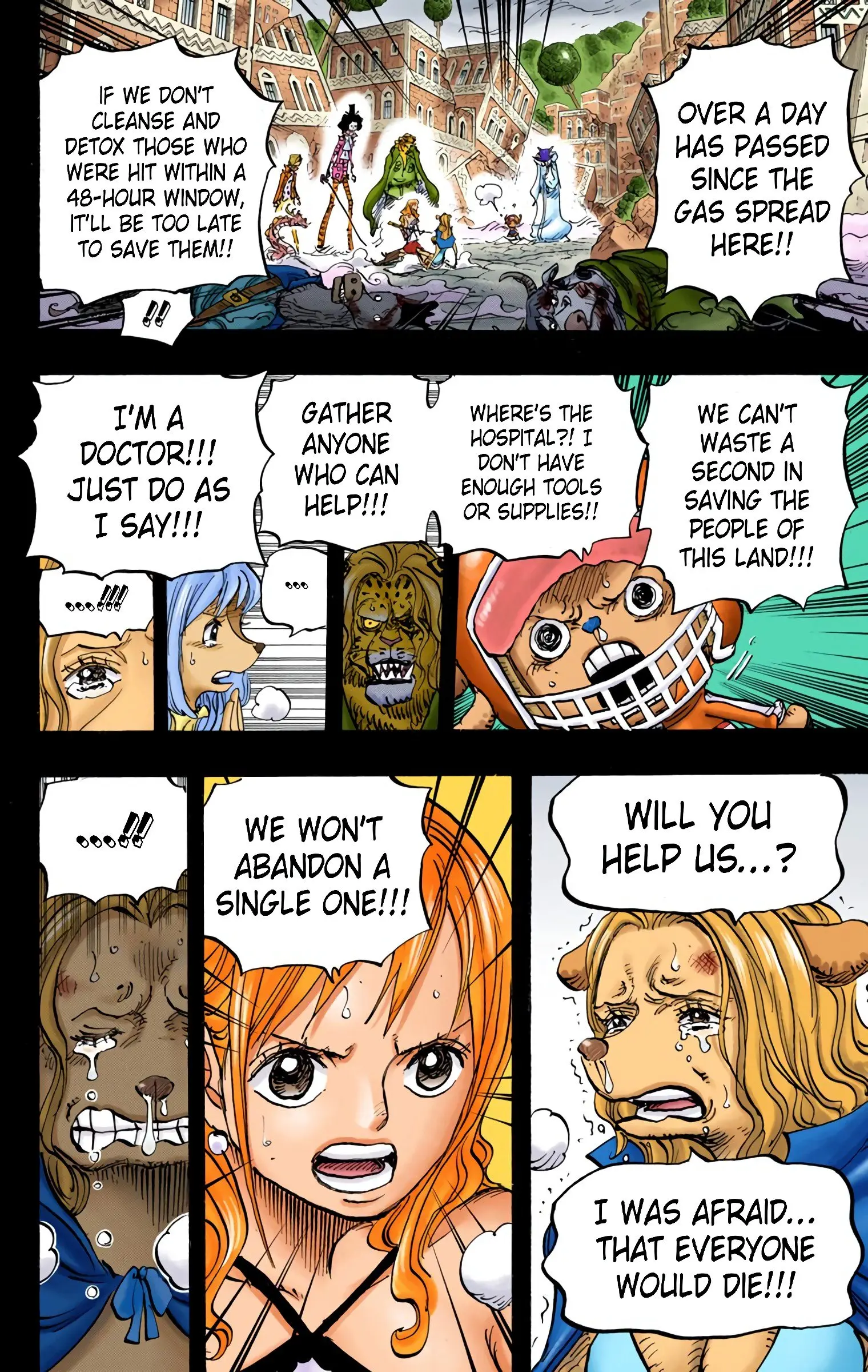 One Piece Colored, chapter 811, page 10