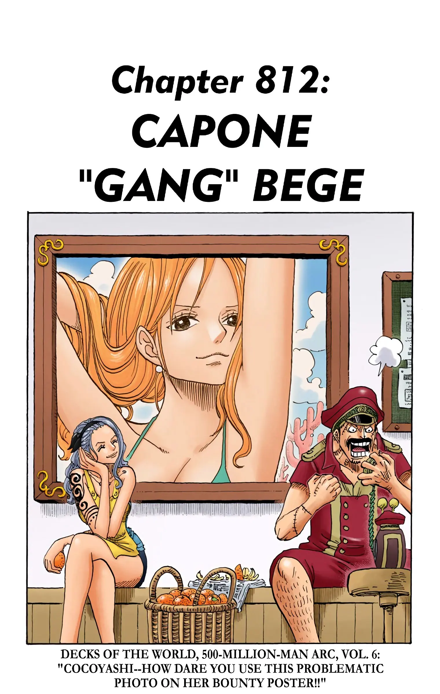 One Piece Colored, chapter 812, page 1