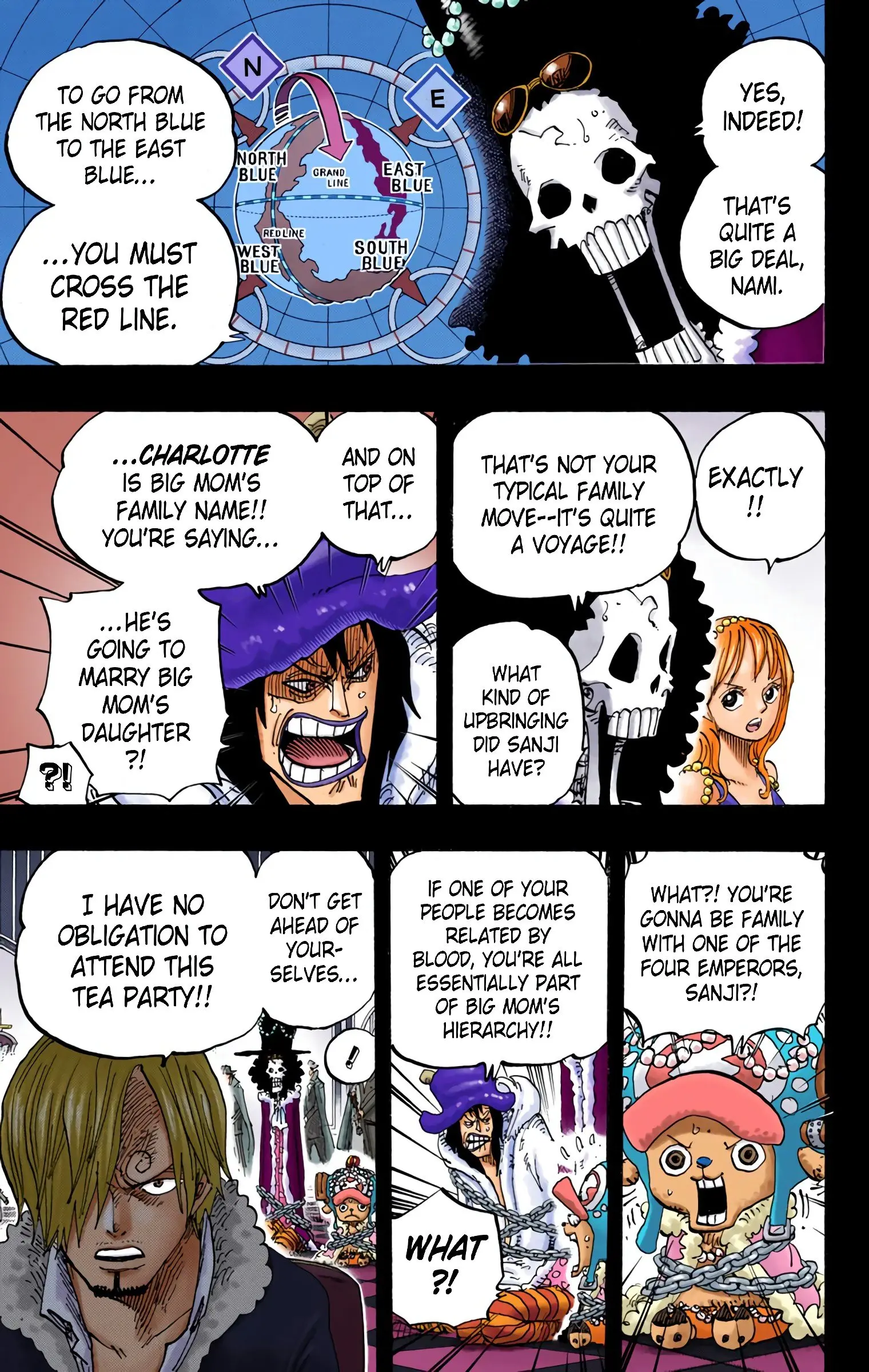 One Piece Colored, chapter 813, page 5