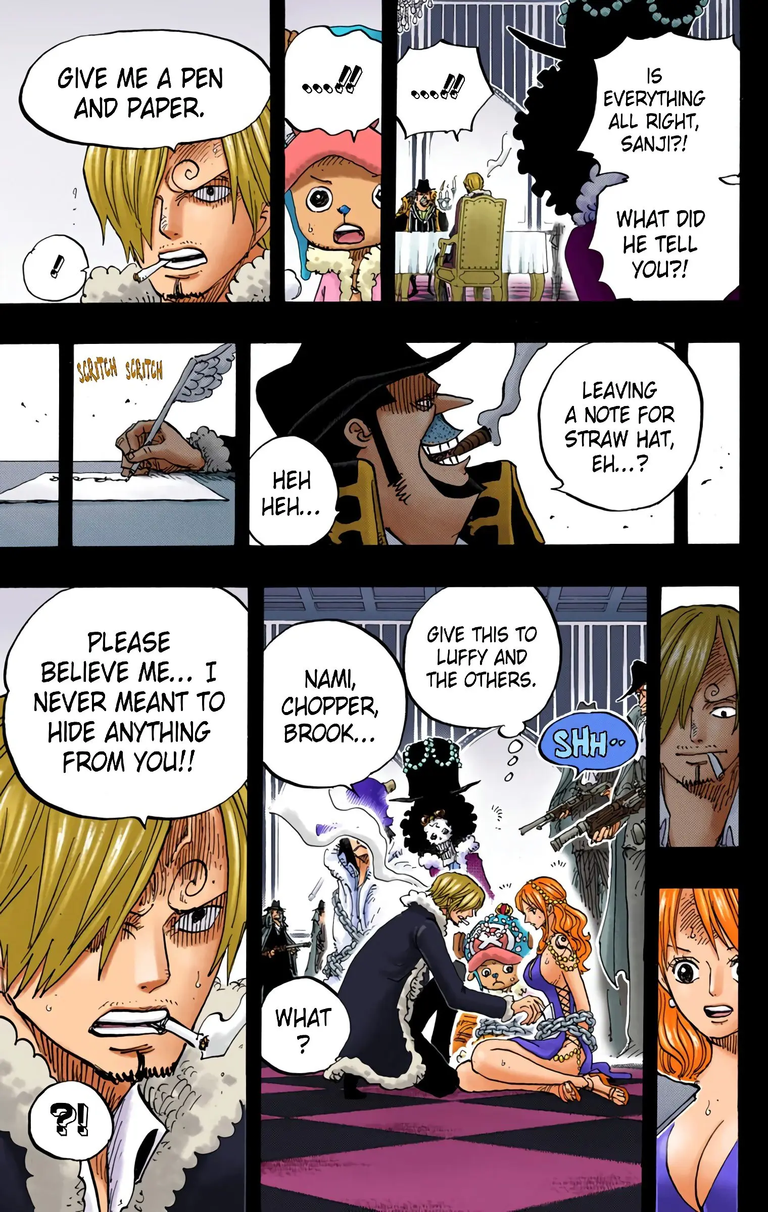 One Piece Colored, chapter 813, page 11