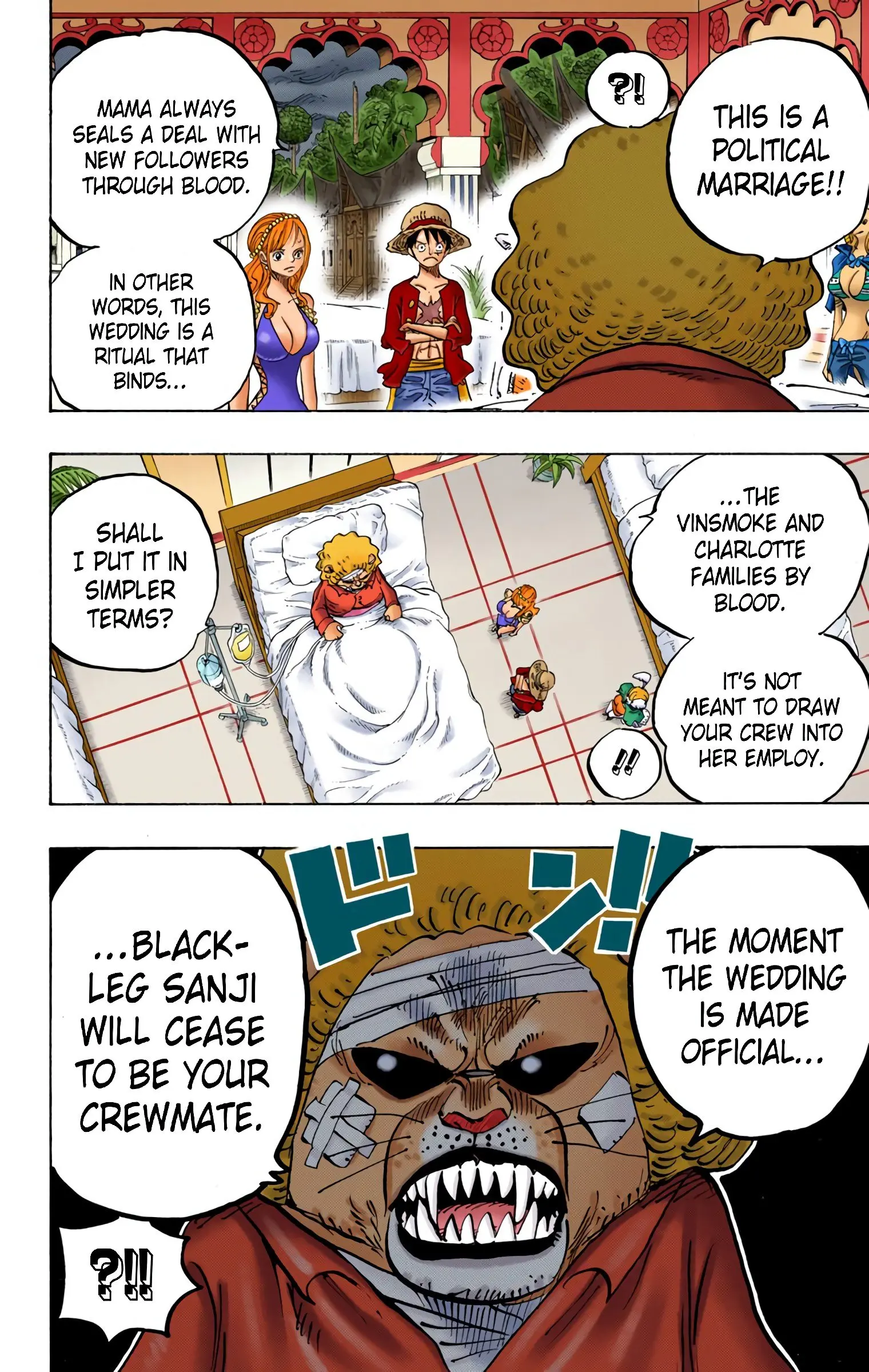One Piece Colored, chapter 815, page 6