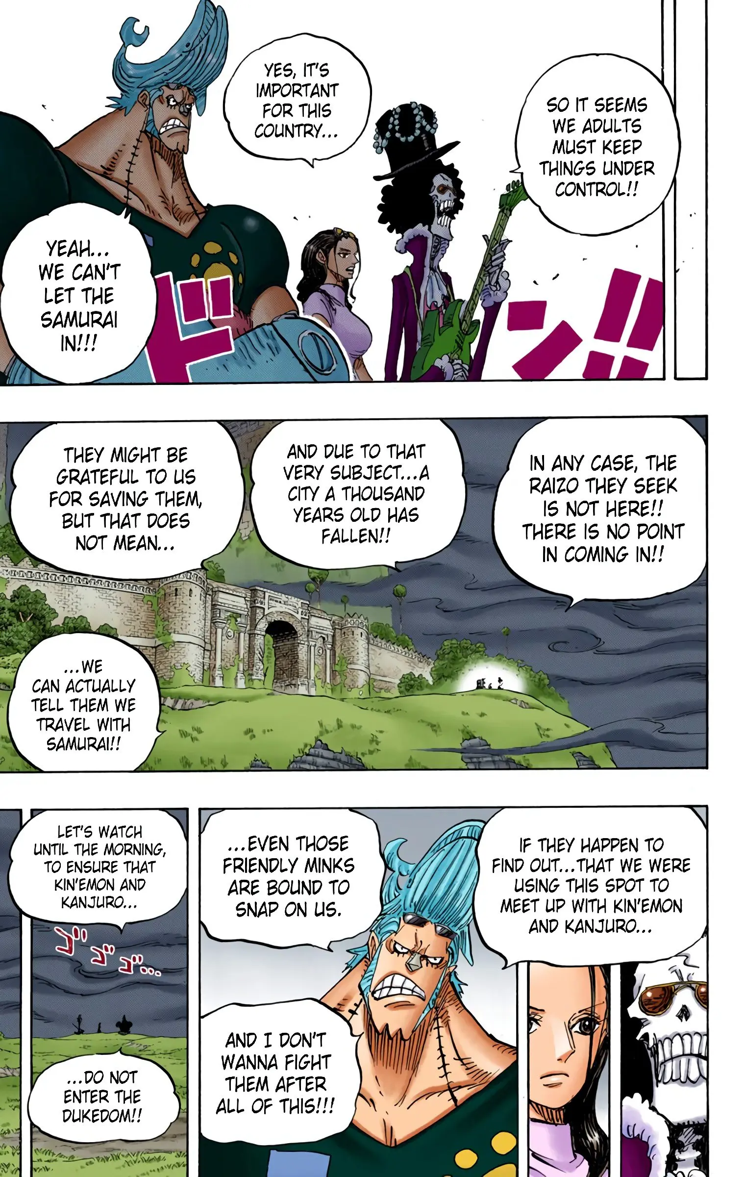 One Piece Colored, chapter 815, page 15