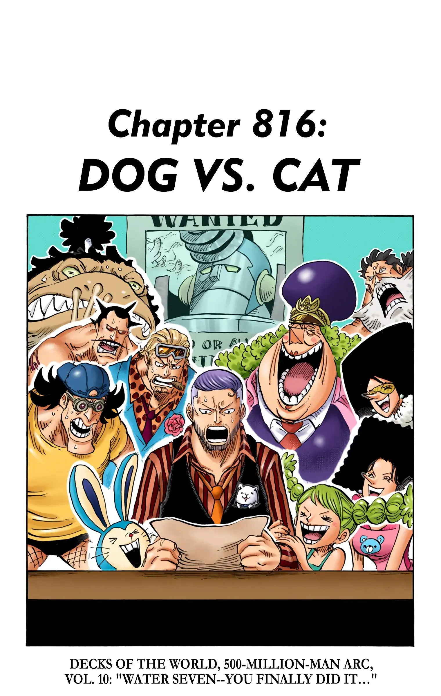 One Piece Colored, chapter 816, page 1