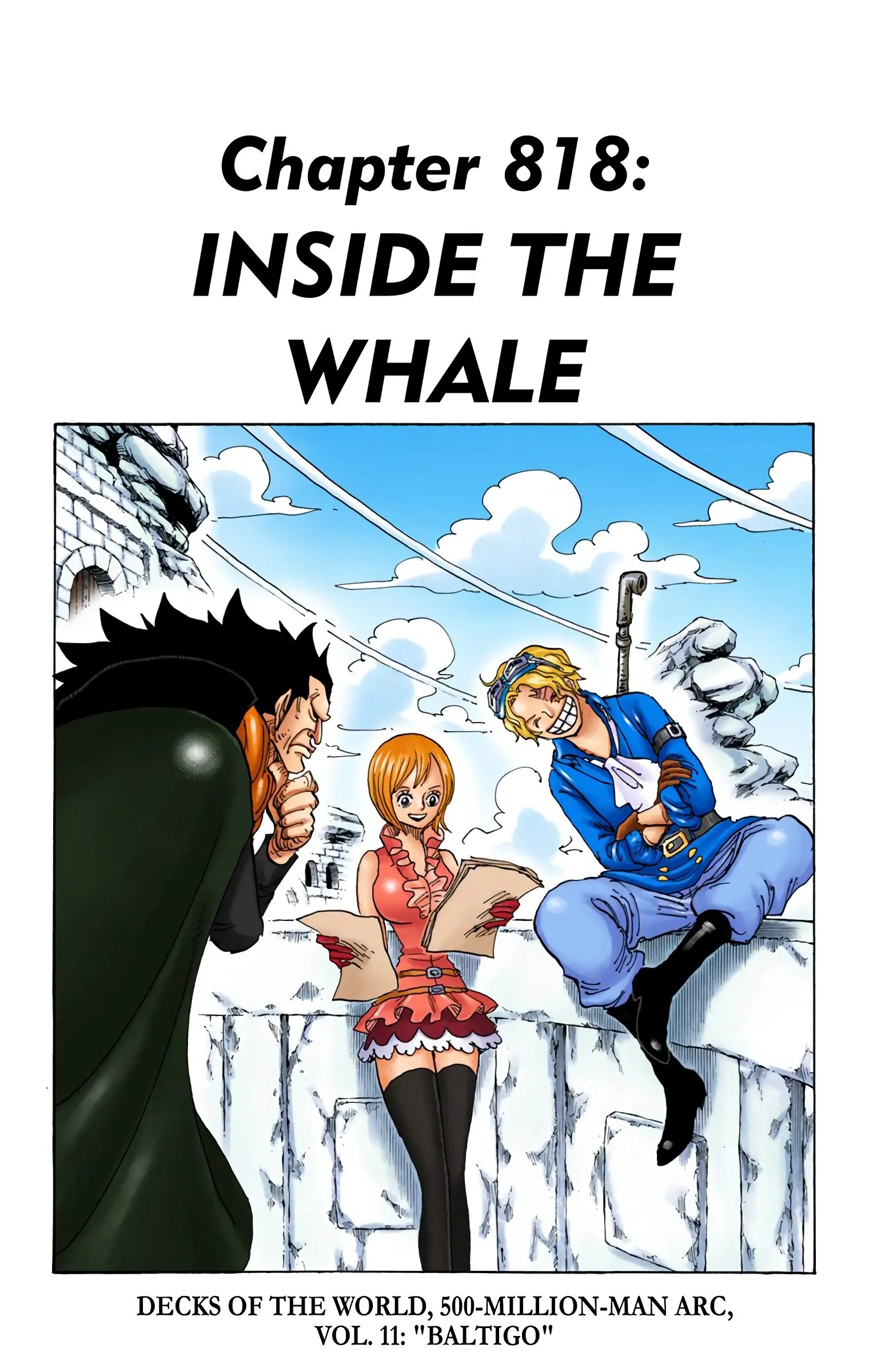 One Piece Colored, chapter 818, page 1