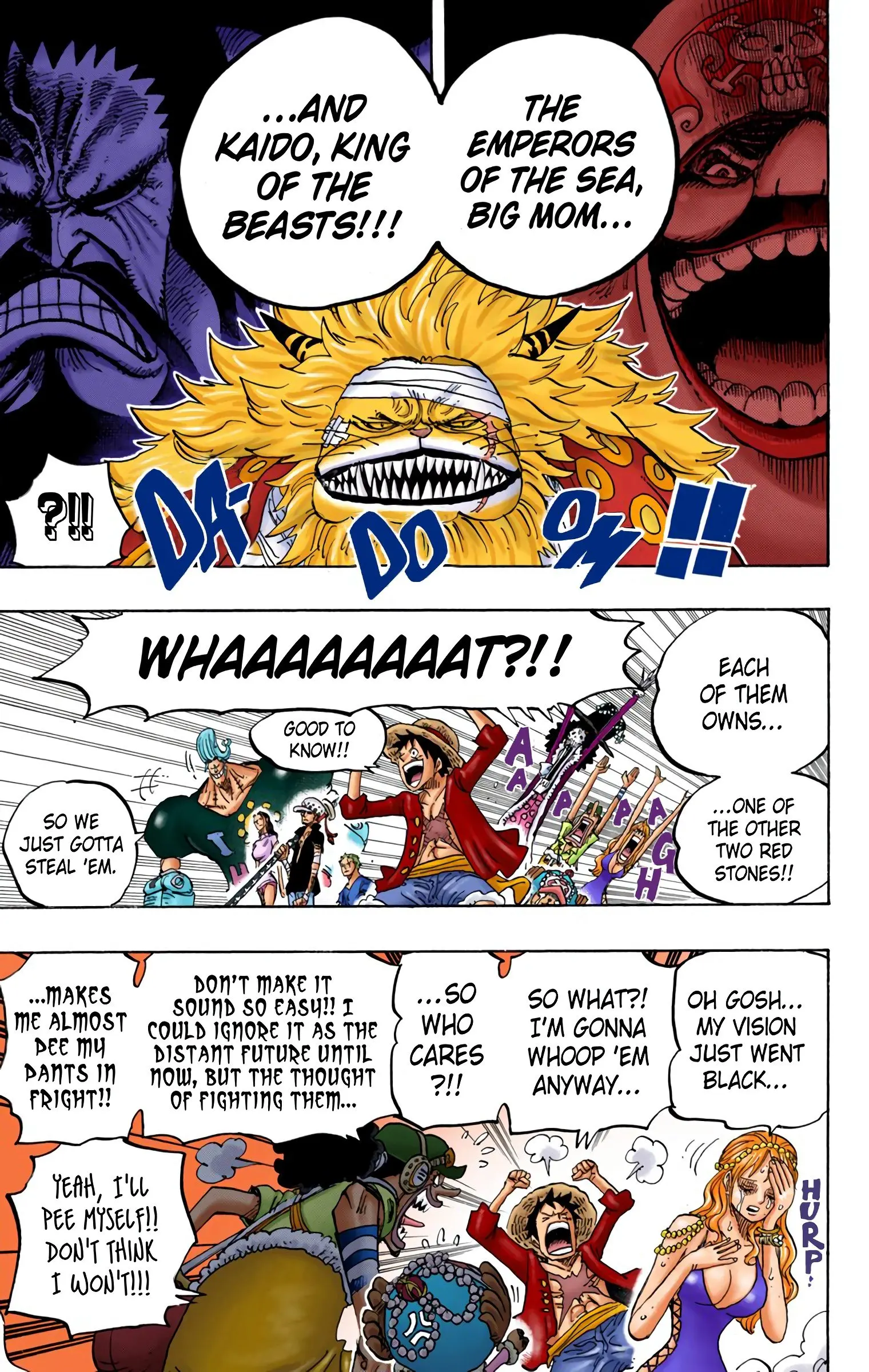 One Piece Colored, chapter 818, page 7