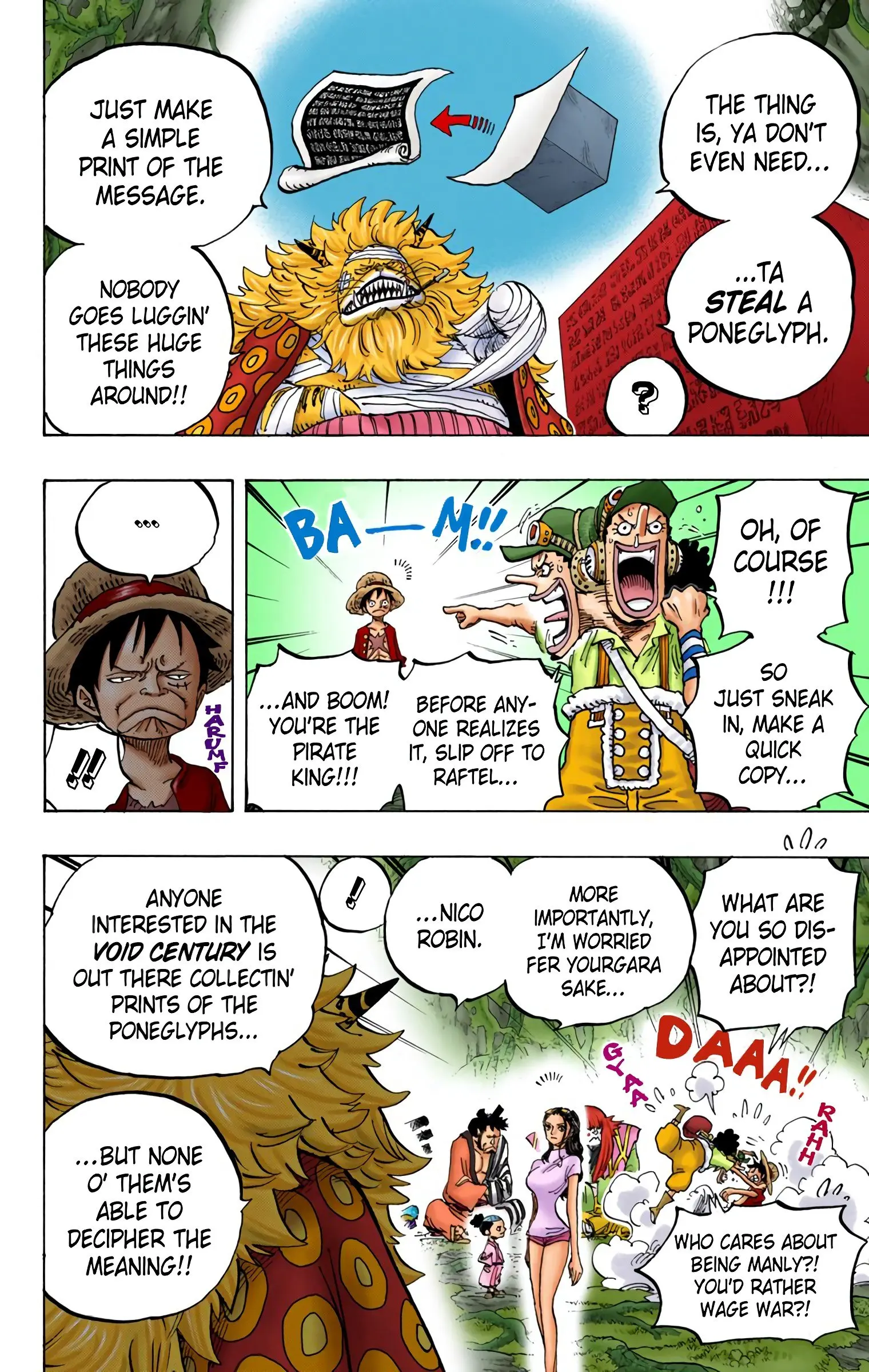 One Piece Colored, chapter 818, page 8