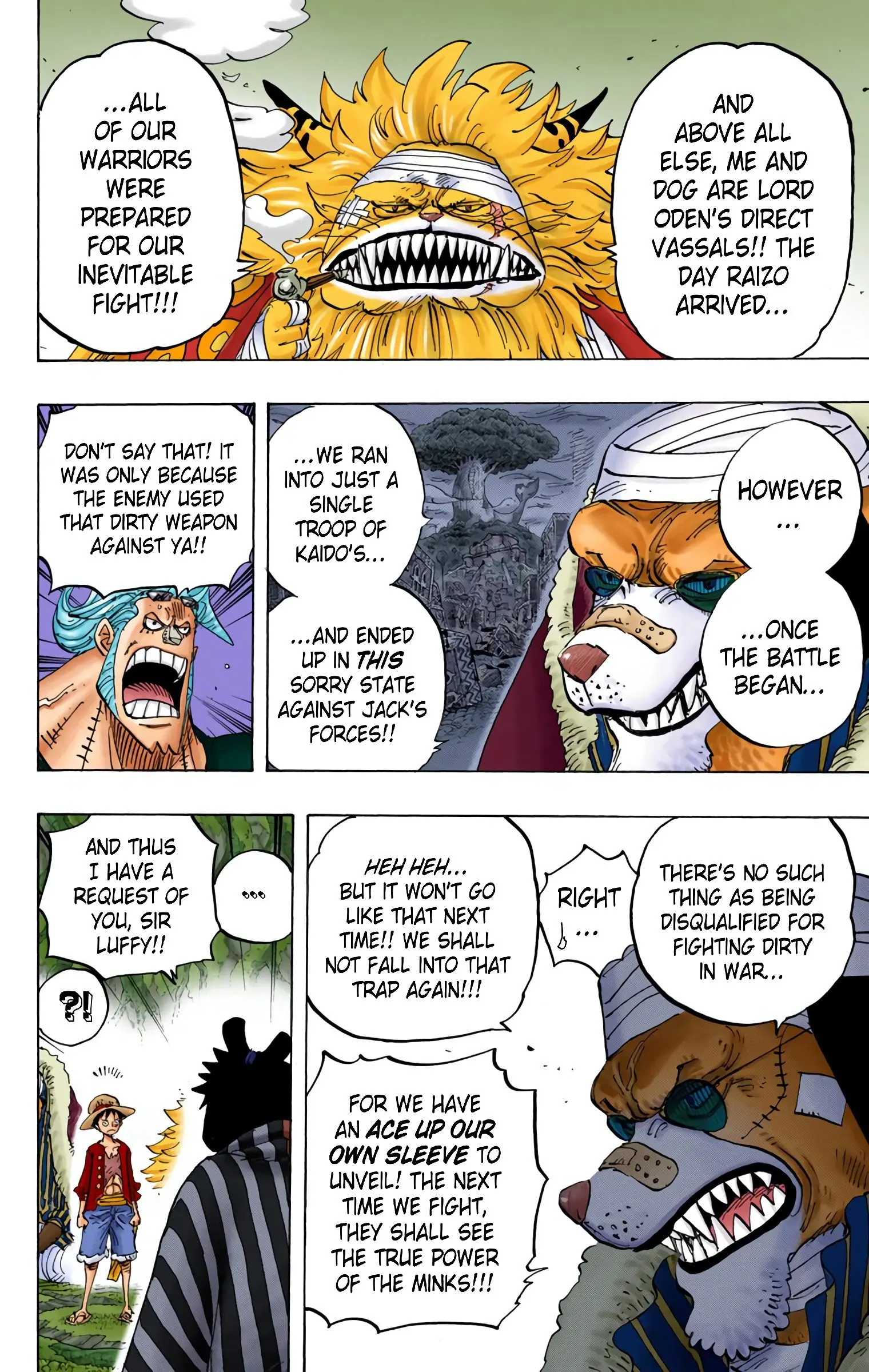 One Piece Colored, chapter 819, page 6