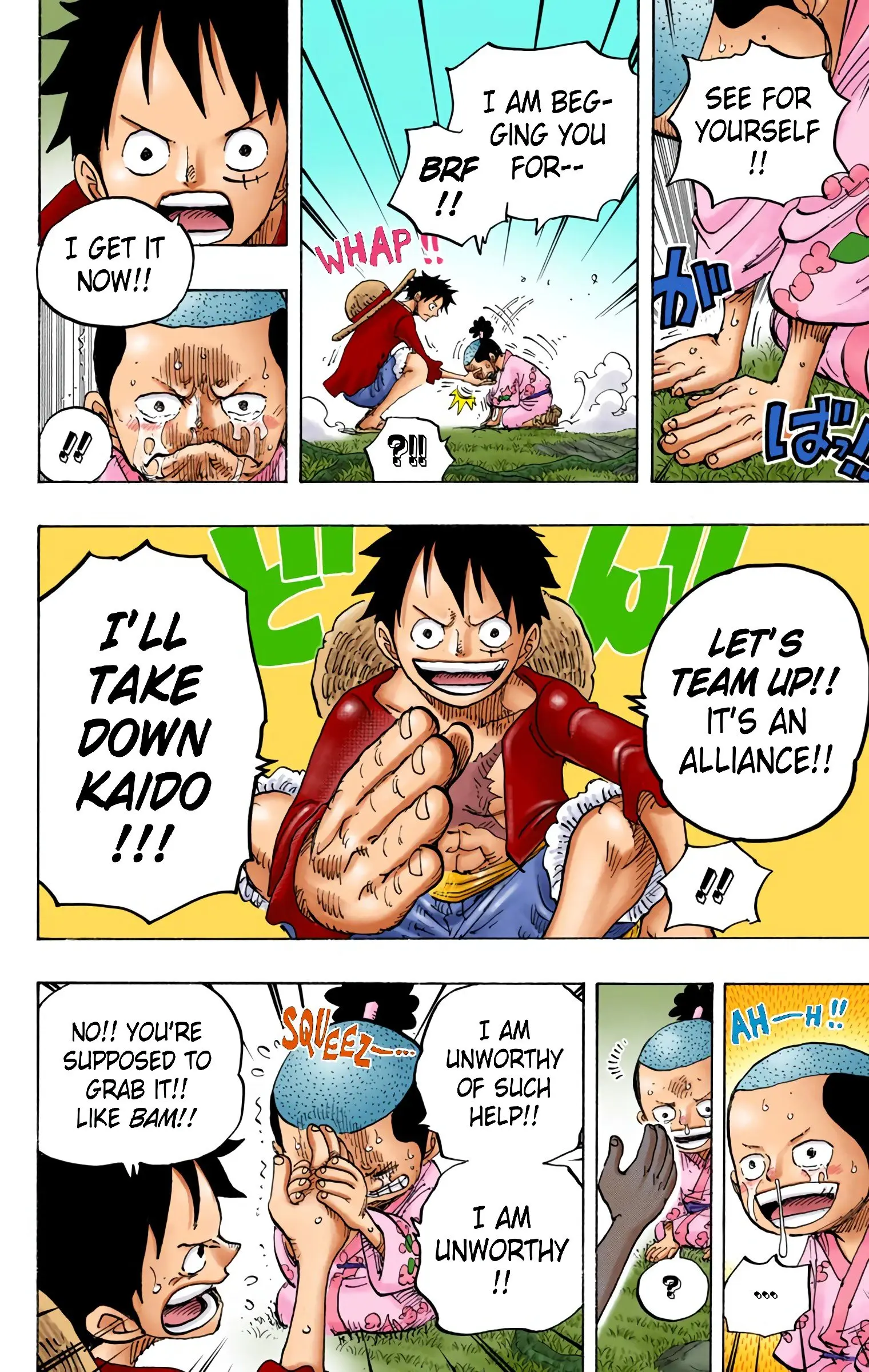 One Piece Colored, chapter 819, page 12