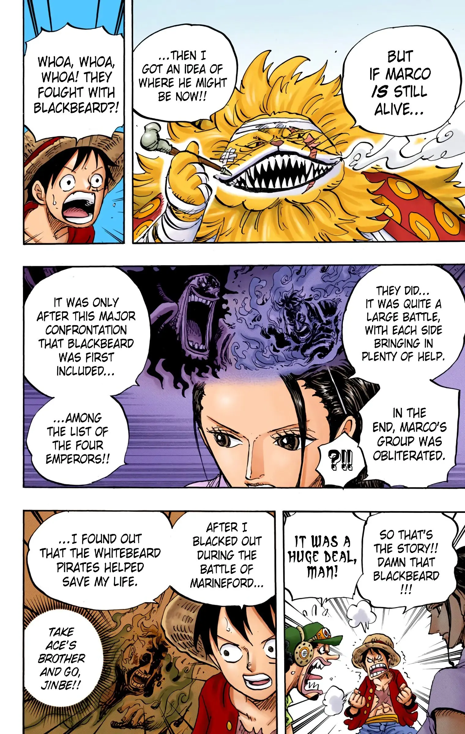 One Piece Colored, chapter 820, page 12