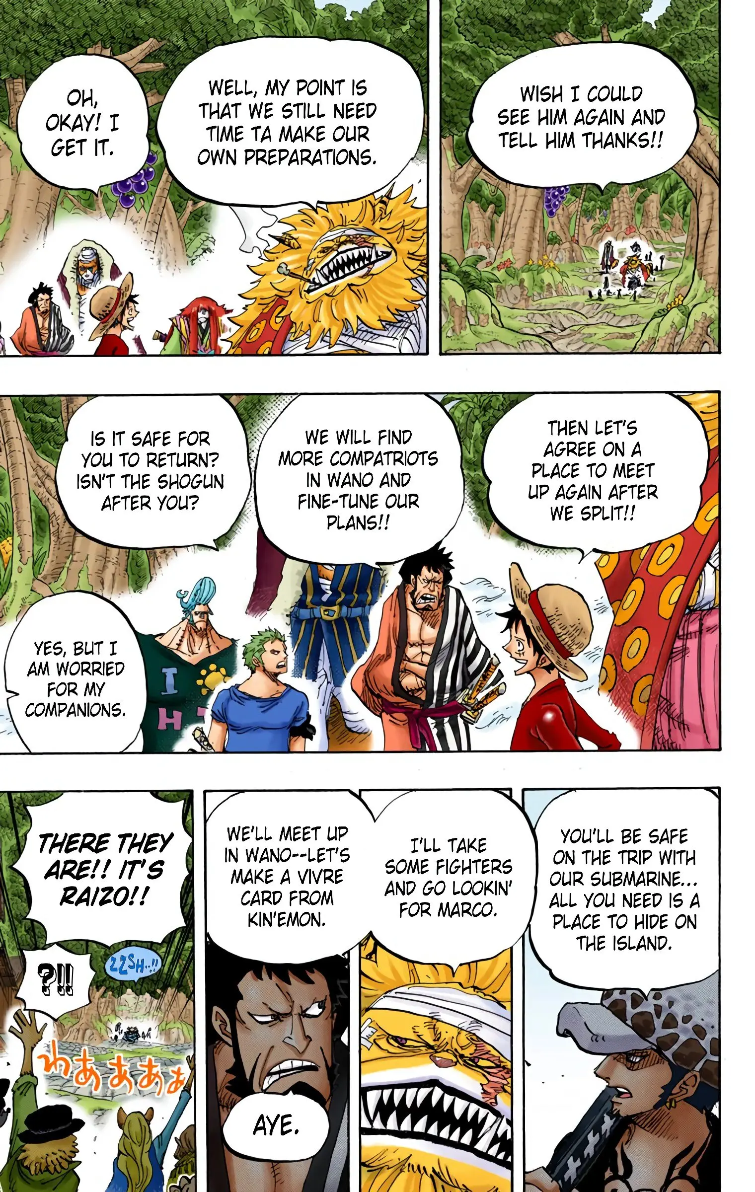 One Piece Colored, chapter 820, page 13