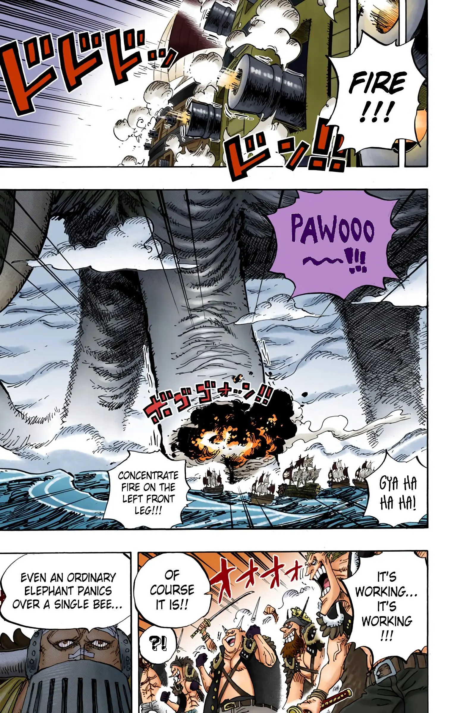One Piece Colored, chapter 821, page 3