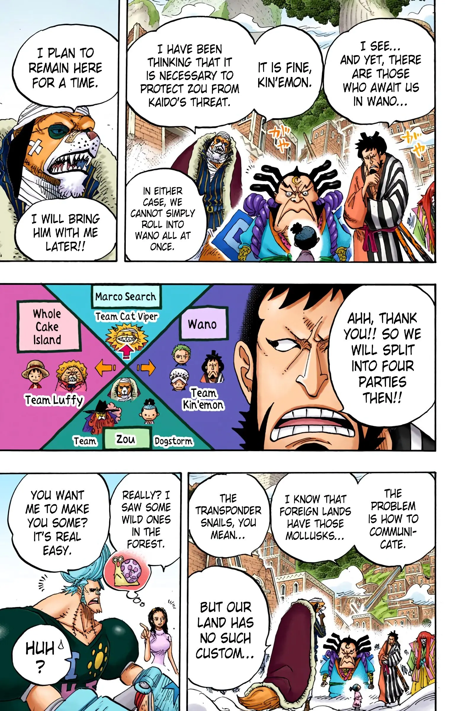 One Piece Colored, chapter 822, page 5