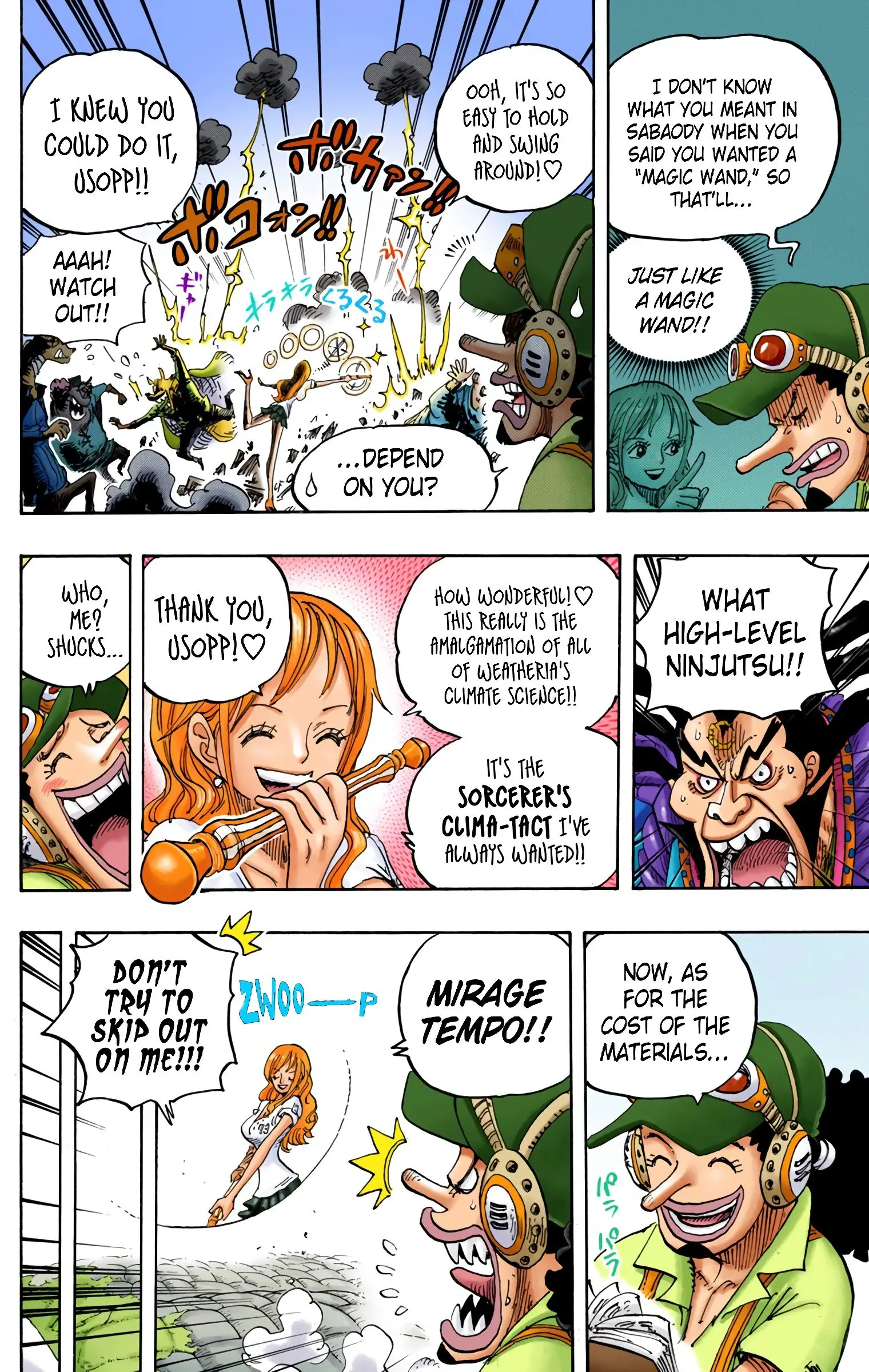 One Piece Colored, chapter 822, page 12